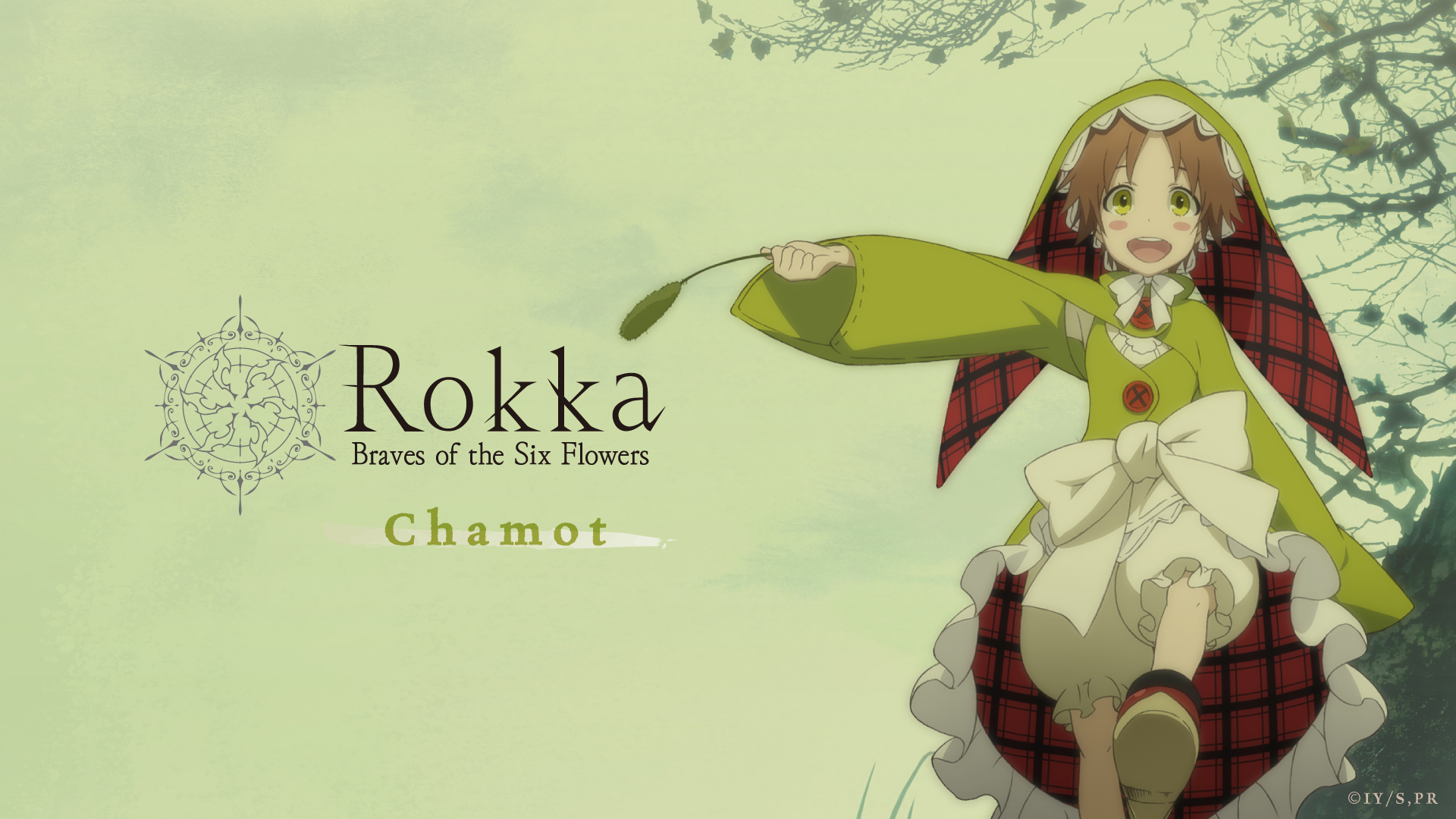 anime, rokka: braves of the six flowers, chamo rosso