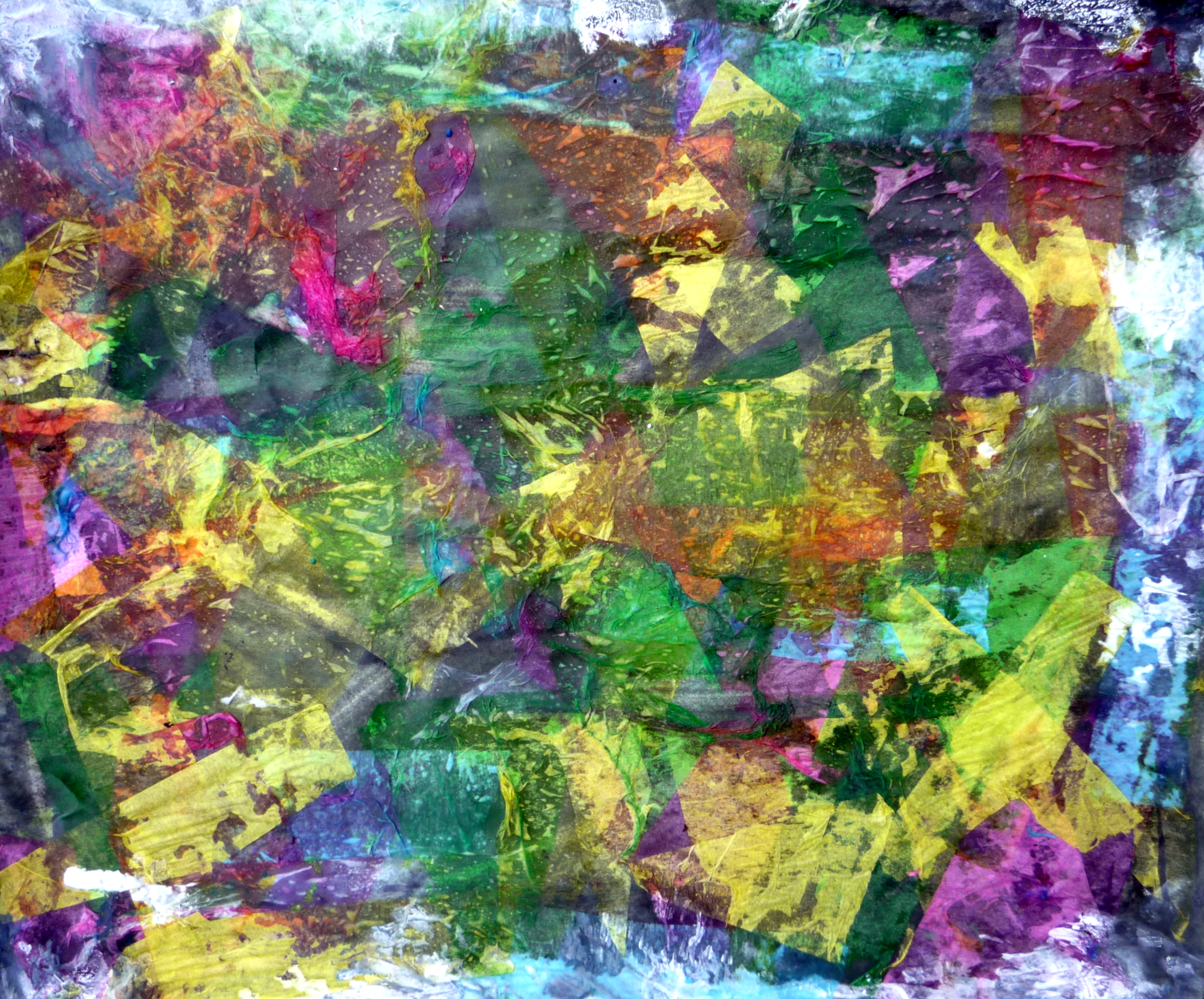 collage, abstract, multicolored, motley UHD