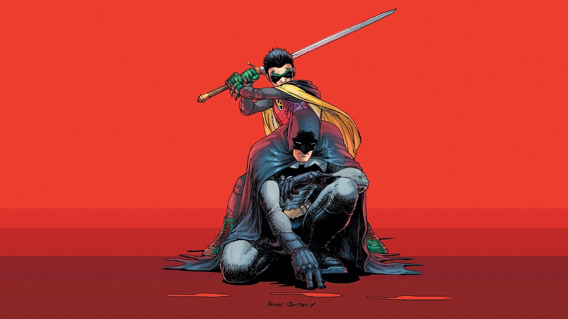 Free download wallpaper Batman & Robin, Robin (Dc Comics), Batman, Comics on your PC desktop