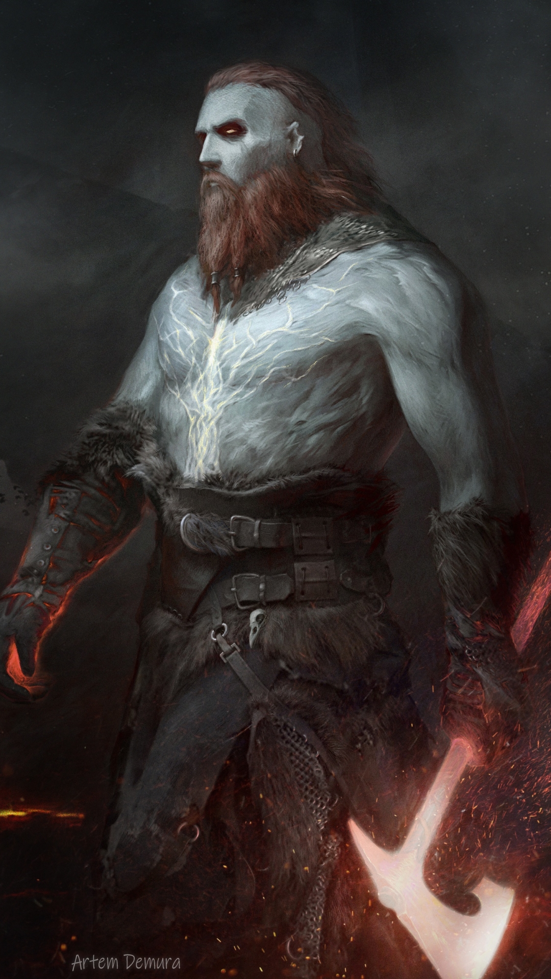 Download mobile wallpaper Fantasy, Warrior, Viking for free.