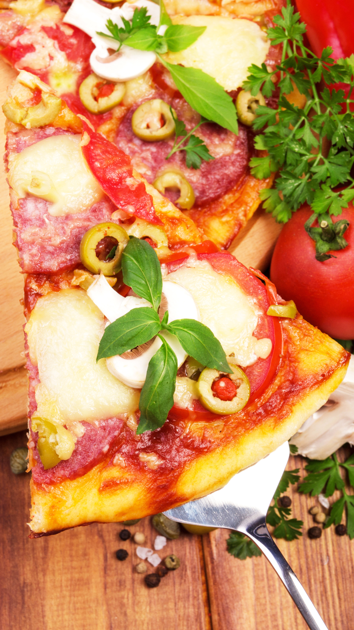 Download mobile wallpaper Food, Pizza for free.