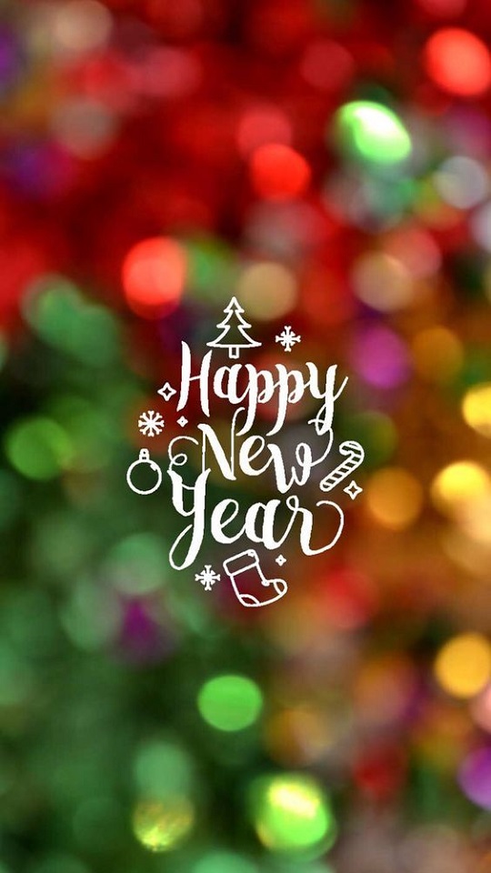 Download mobile wallpaper New Year, Christmas, Holiday, Happy New Year for free.