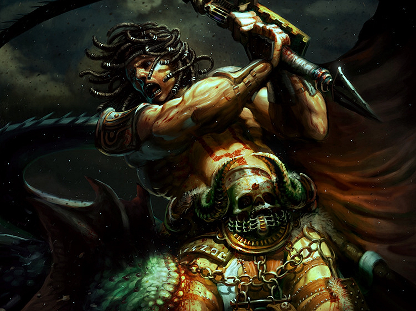 Free download wallpaper Fantasy, Warrior on your PC desktop