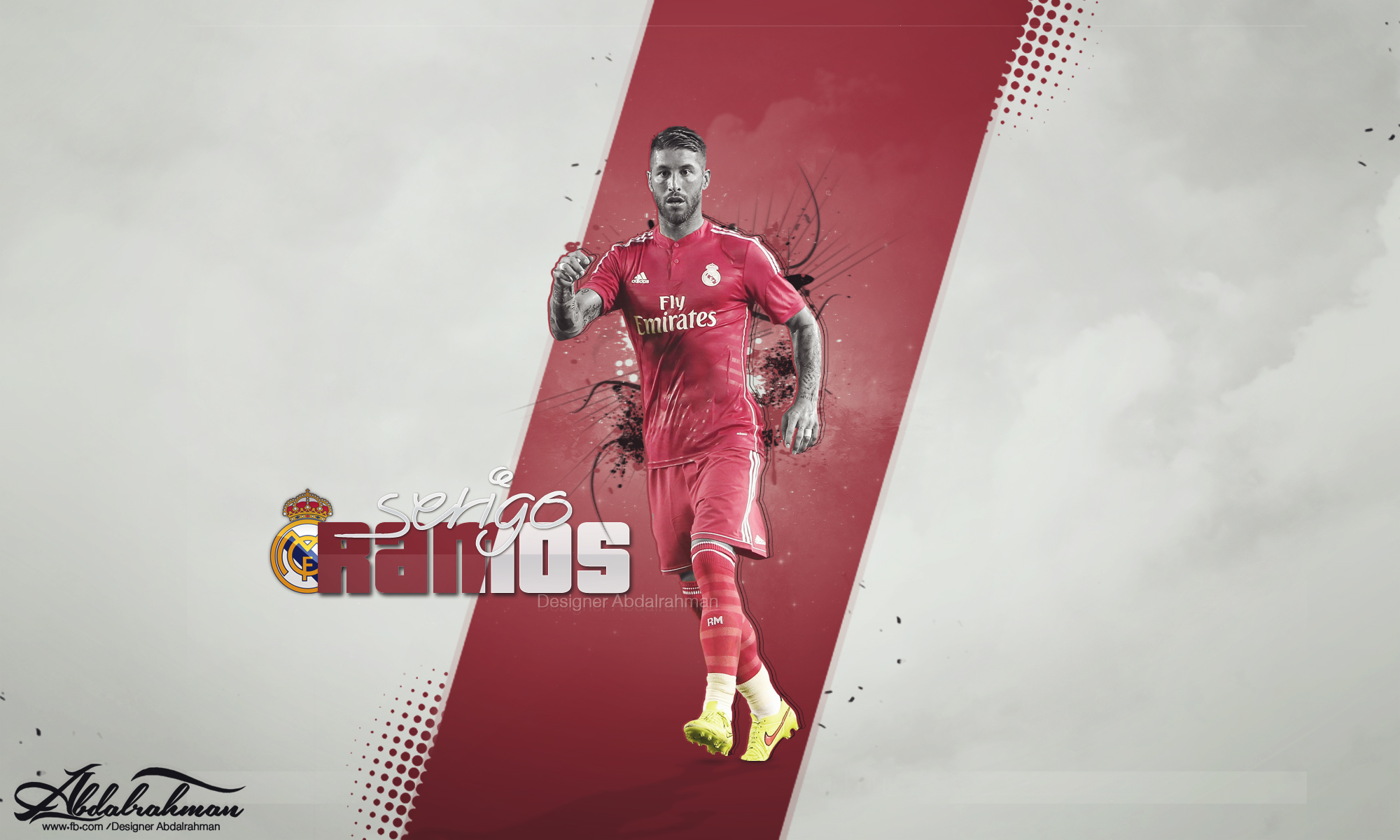 Free download wallpaper Sports, Sergio Ramos, Soccer, Spanish, Real Madrid C F on your PC desktop