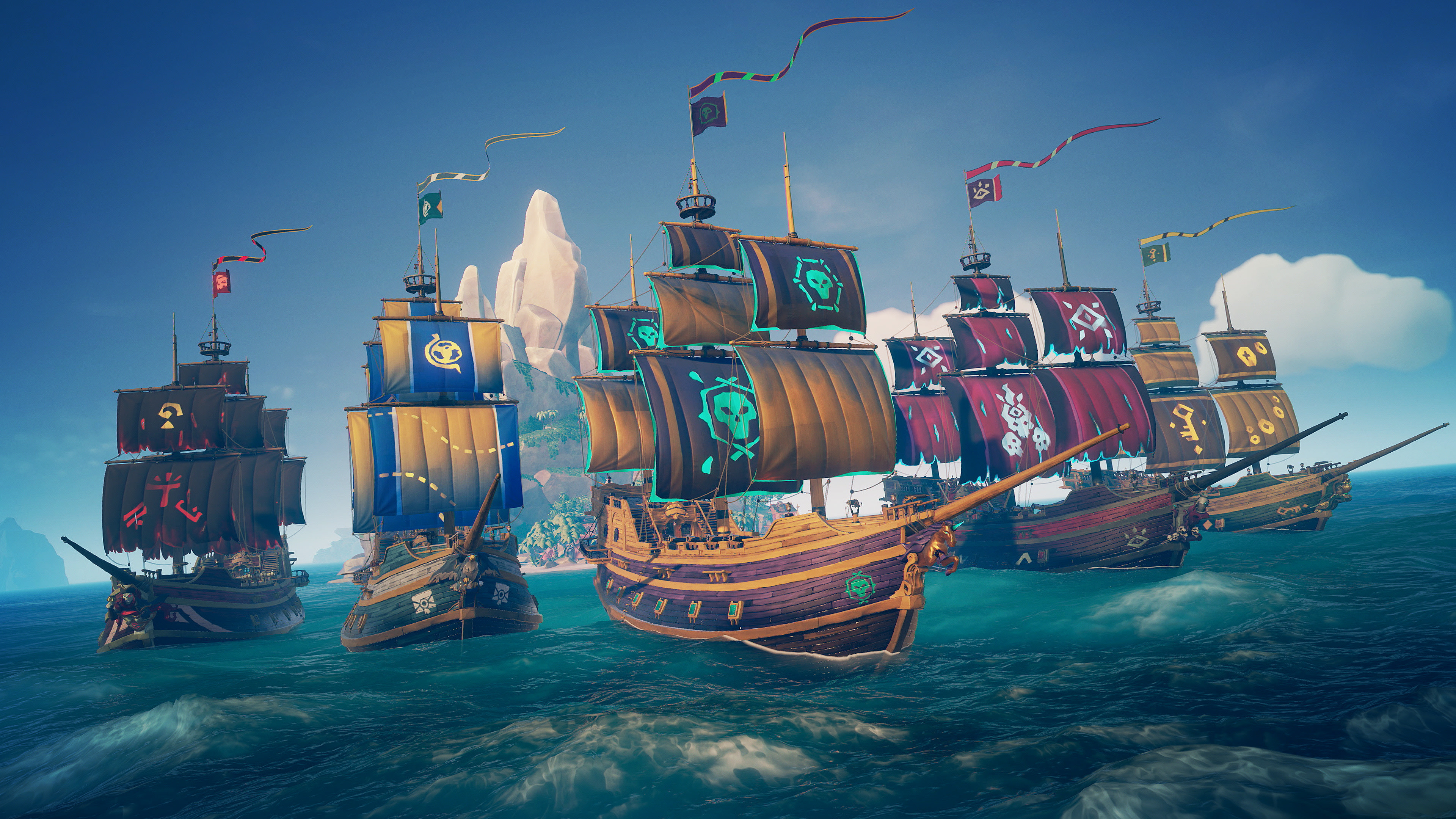 978483 Bild herunterladen computerspiele, sea of thieves, pirat, schiff - Hintergrundbilder und Bildschirmschoner kostenlos