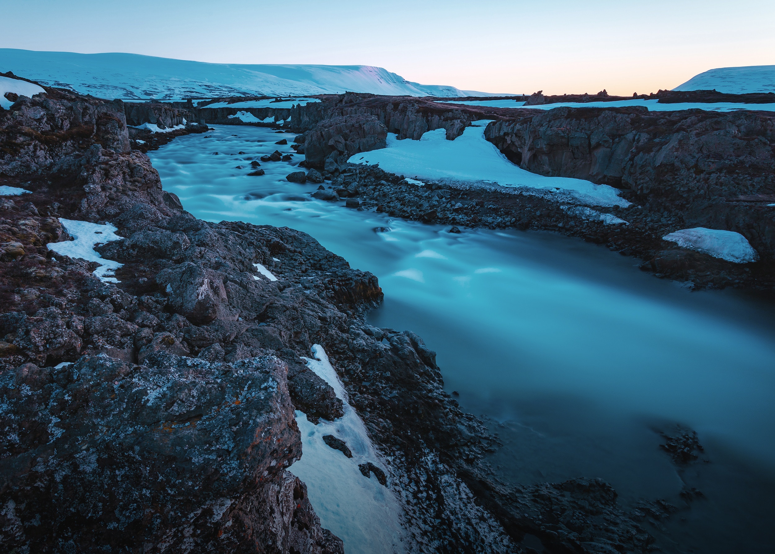 158082 скачать обои исландия, природа, водопад, годафосс - заставки и картинки бесплатно