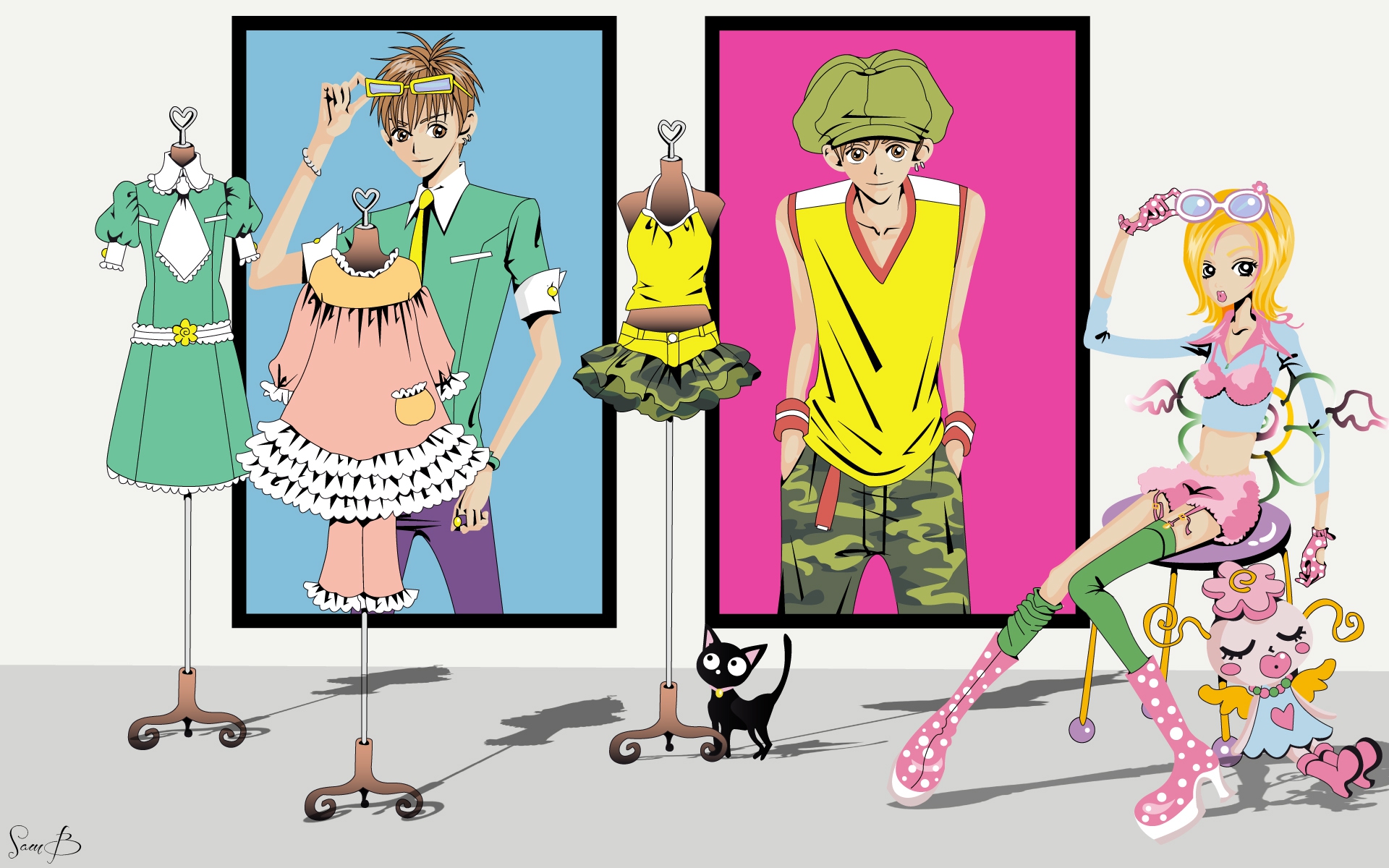 Laden Sie das Animes, Gokinjo Monogatari-Bild kostenlos auf Ihren PC-Desktop herunter