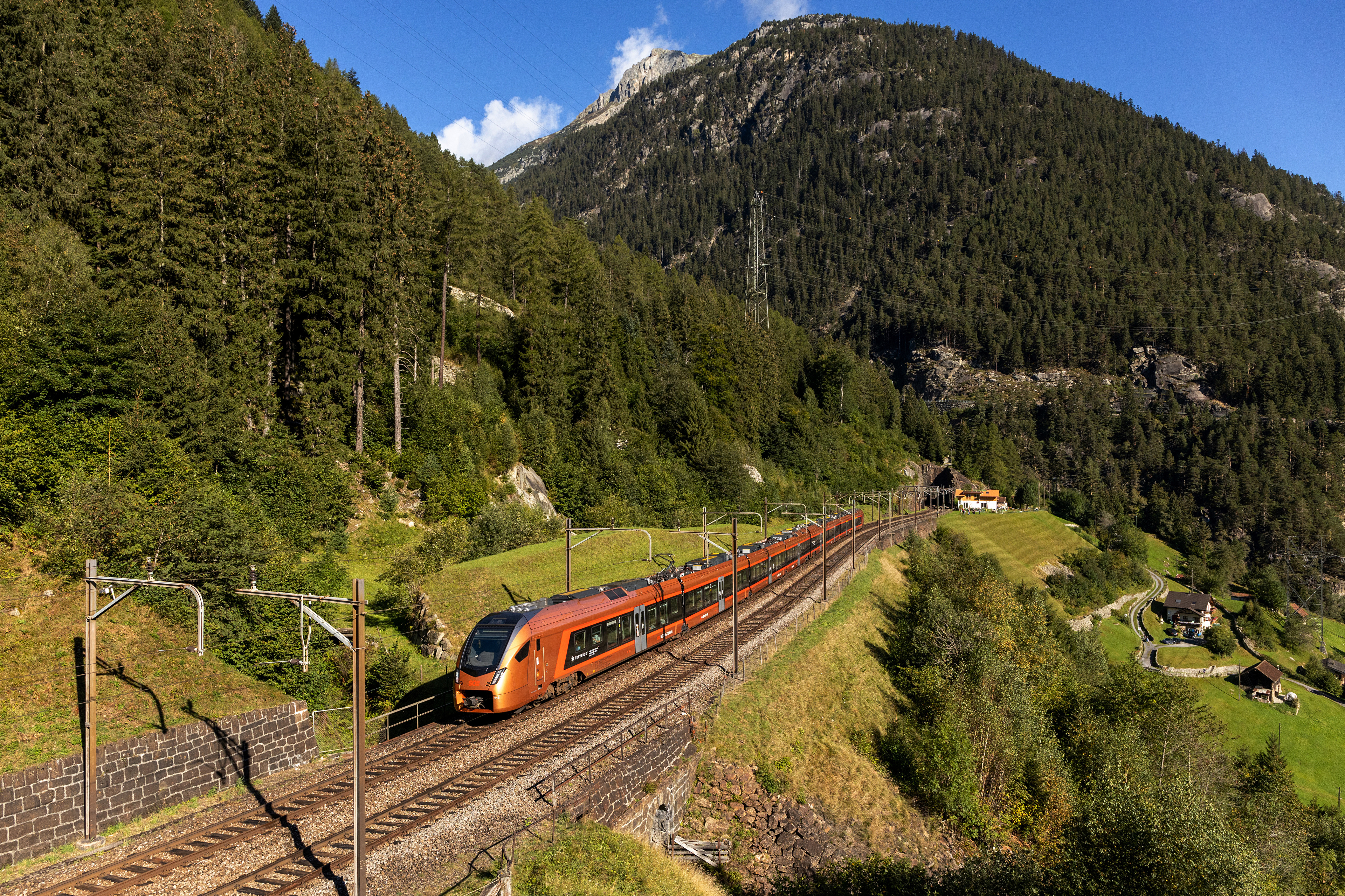 Baixar papel de parede para celular de Suíça, Trem, Veículos gratuito.