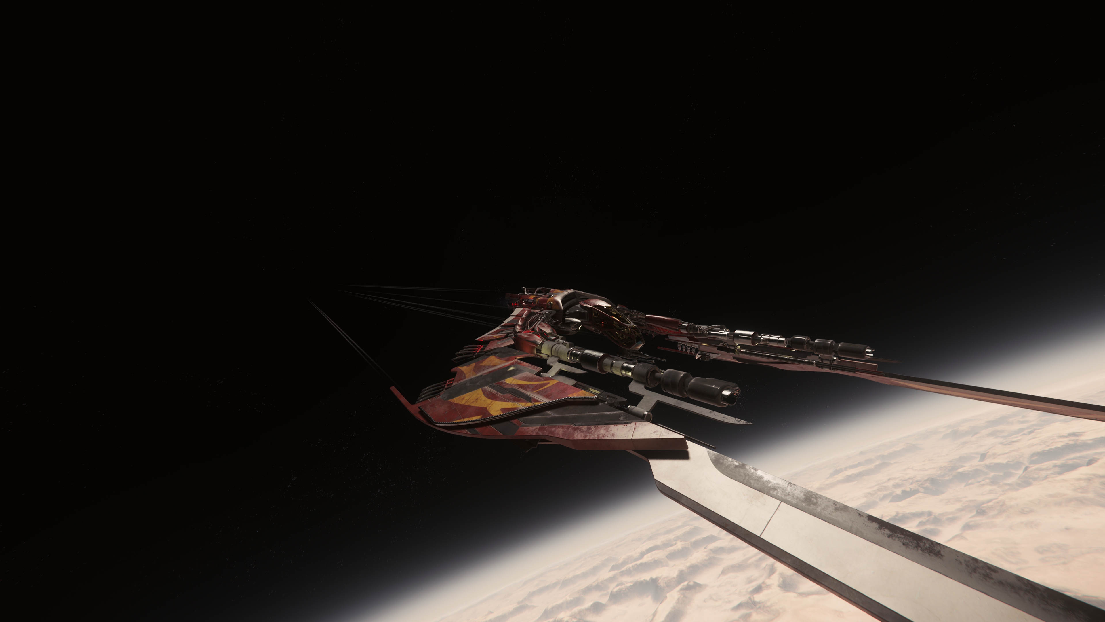 Download mobile wallpaper Space, Video Game, Star Citizen, Glaive (Star Citizen) for free.