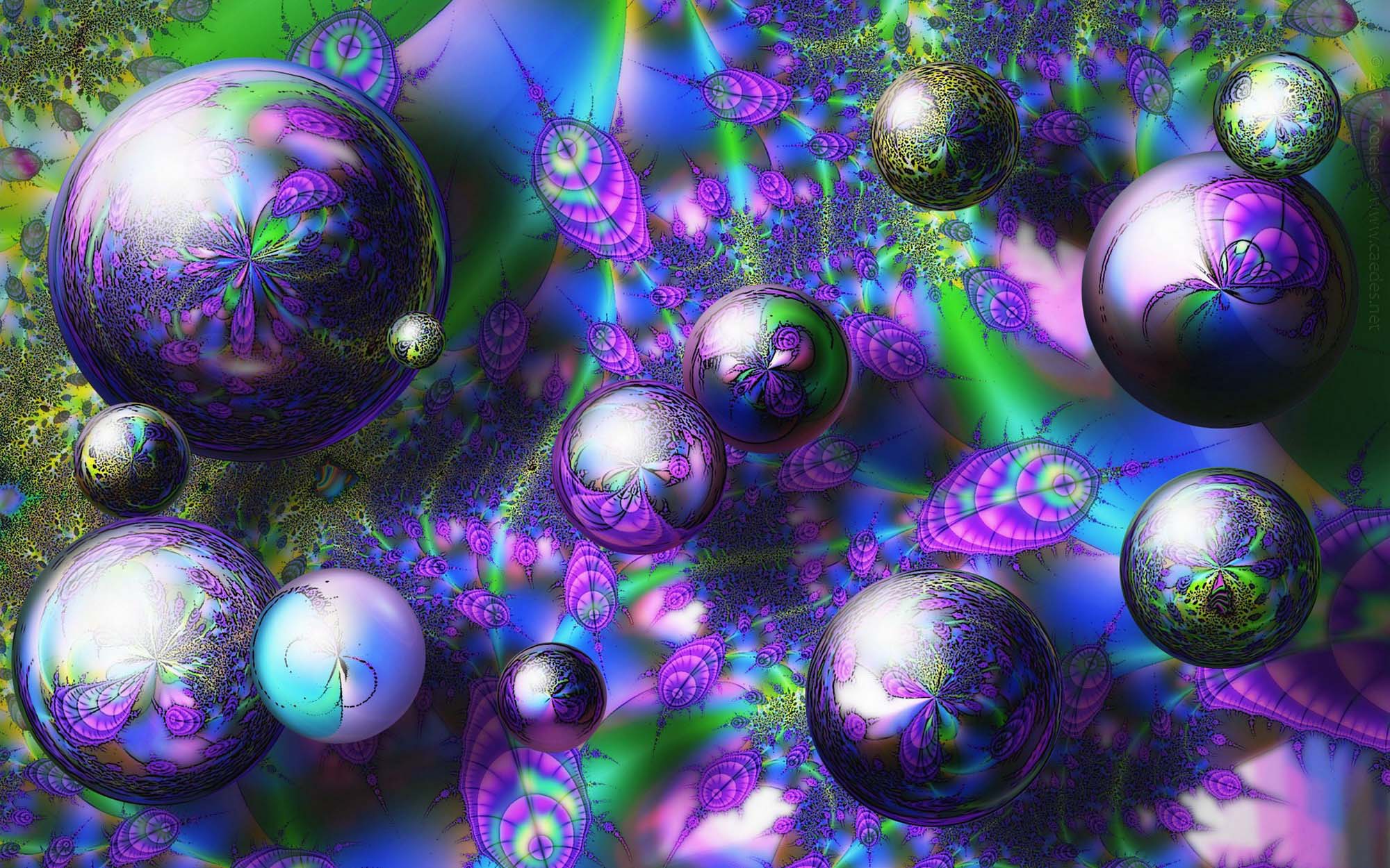 Download mobile wallpaper Abstract, Fractal, Purple, Sphere for free.