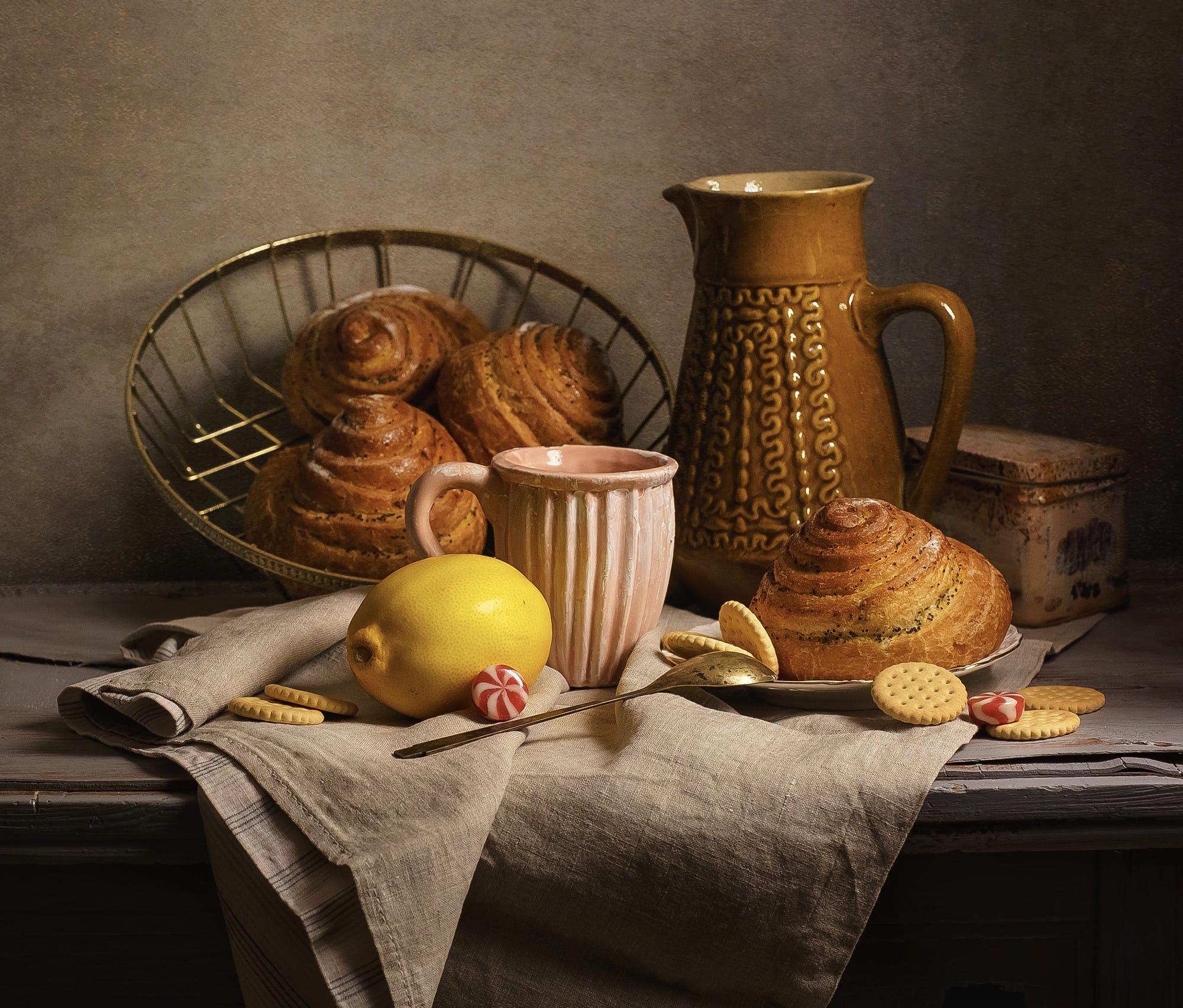 Download mobile wallpaper Still Life, Photography, Viennoiserie for free.