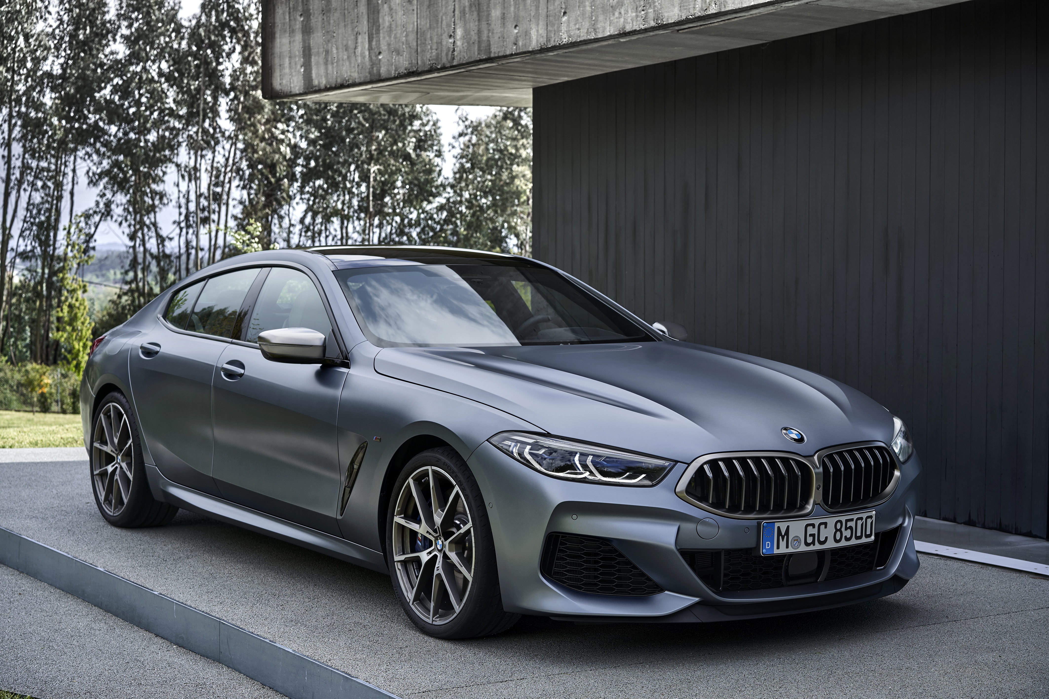 Download mobile wallpaper Bmw, Car, Bmw 8 Series, Vehicles, Silver Car for free.