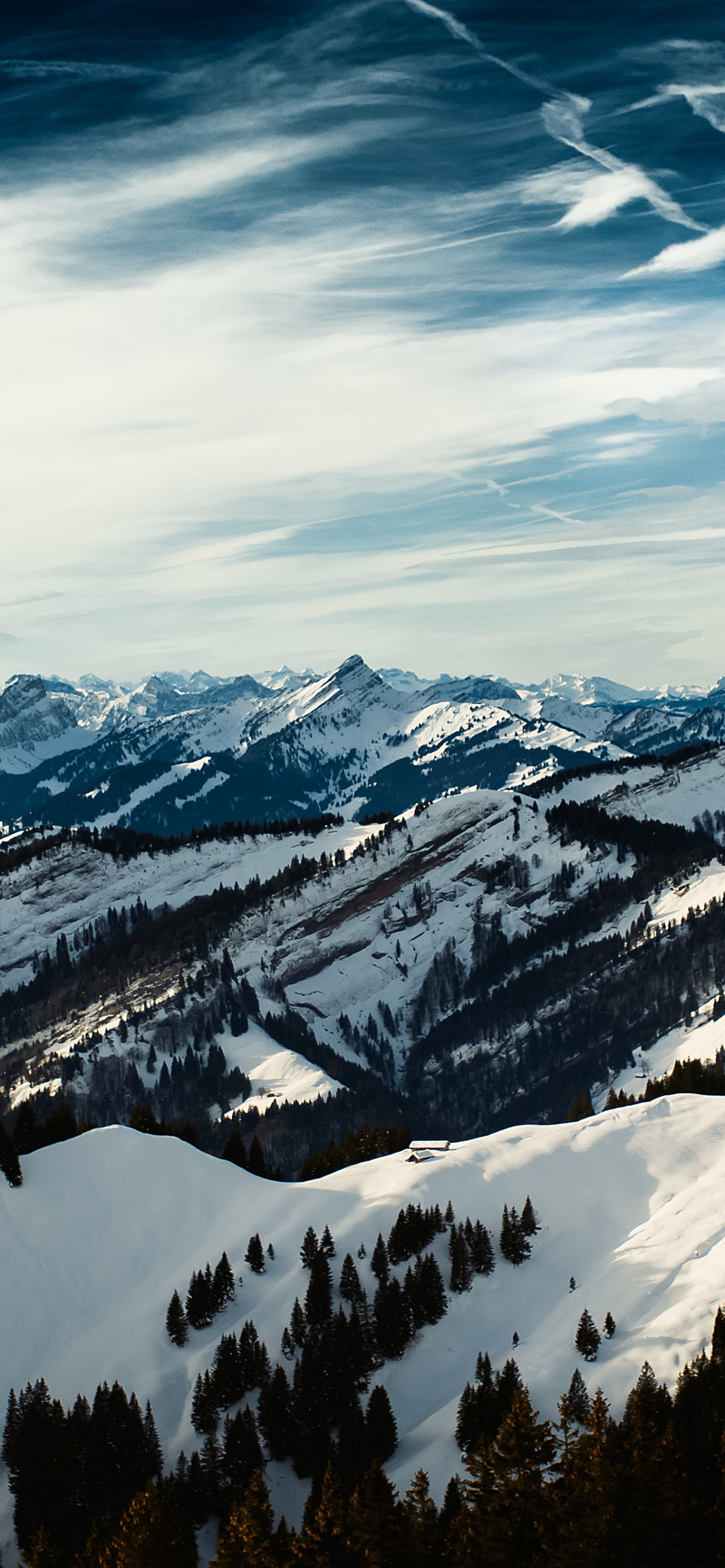 Téléchargez des papiers peints mobile Hiver, Montagnes, Montagne, Suisse, L'hiver, Terre/nature gratuitement.