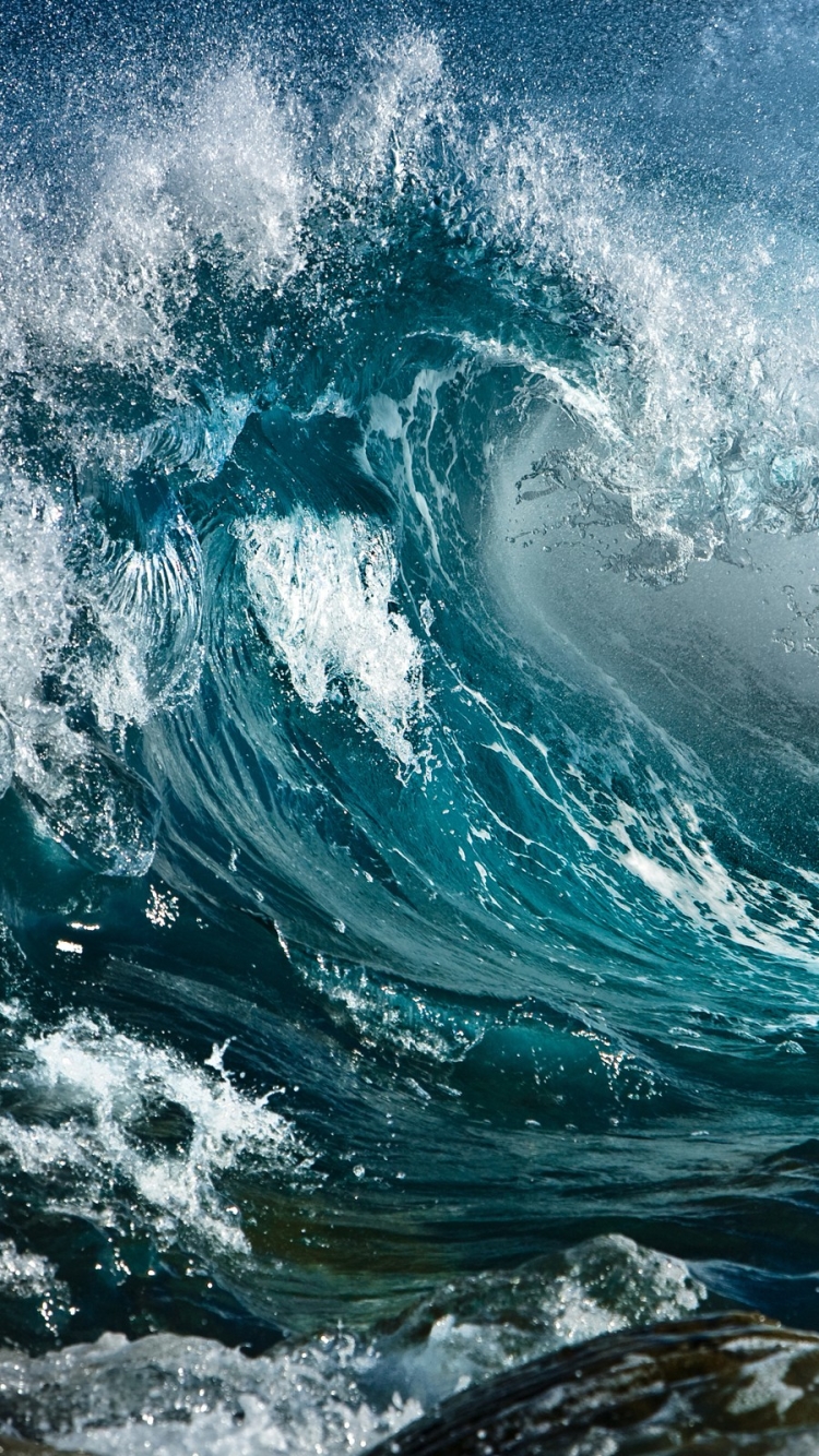 無料モバイル壁紙海, 波, 海洋, フォーム, 地球をダウンロードします。