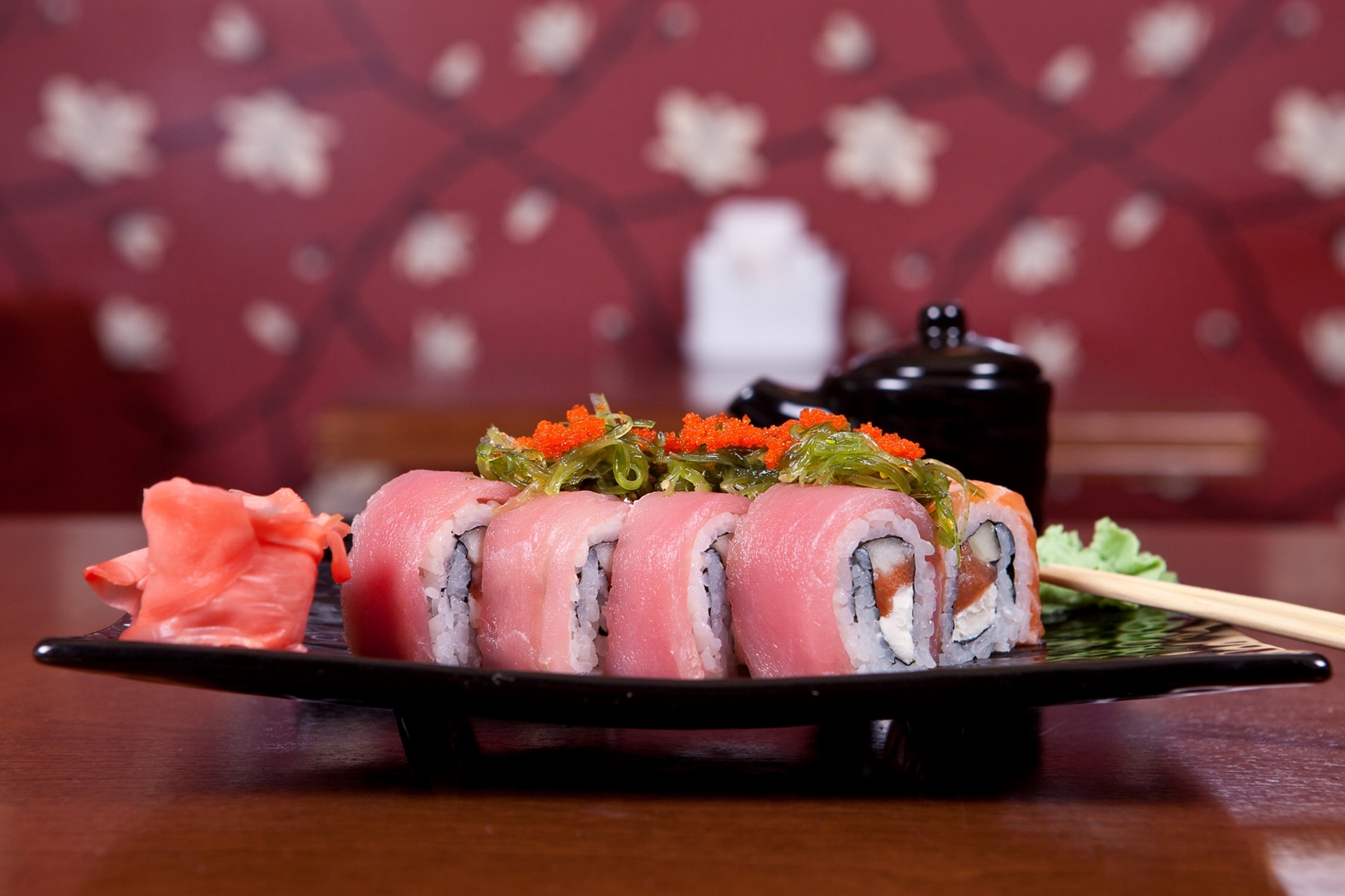 Téléchargez des papiers peints mobile Nourriture, Sushi, Poisson, Fruit De Mer gratuitement.