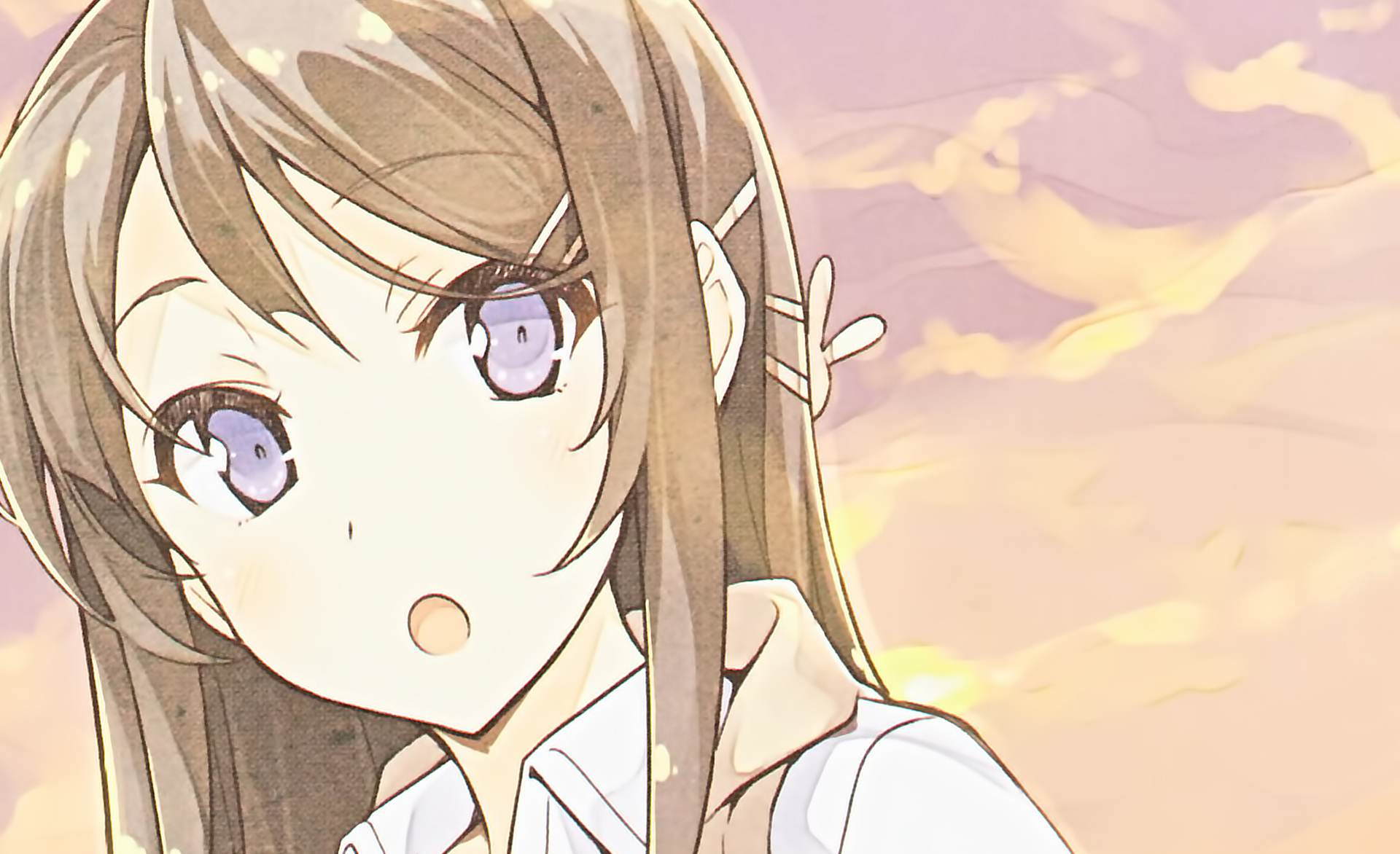 Laden Sie das Animes, Mai Sakurajima, Rascal Does Not Dream Of Bunny Girl Senpai-Bild kostenlos auf Ihren PC-Desktop herunter