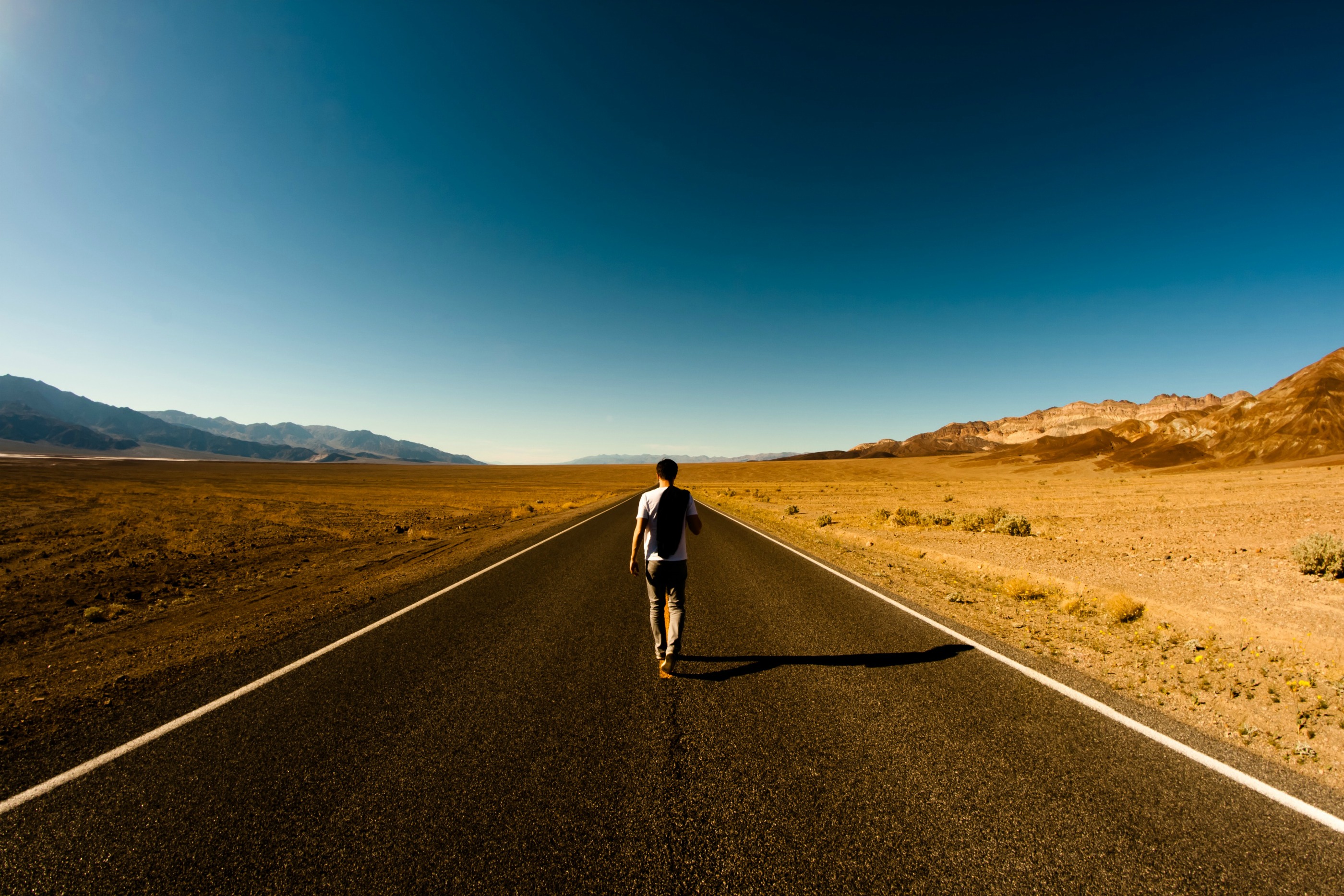 Free download wallpaper Landscape, People, Road, Photography on your PC desktop