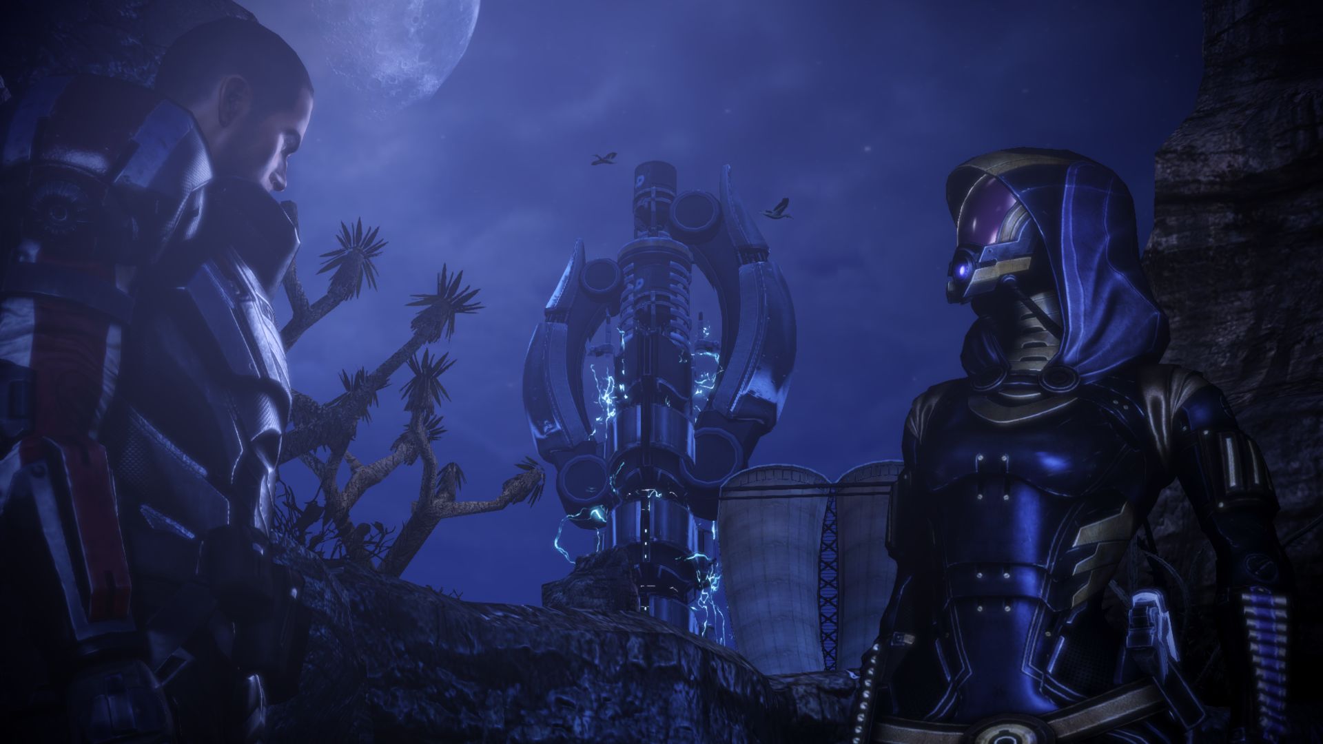 Handy-Wallpaper Kommandant Shepard, Mass Effect, Tali’Zorah, Computerspiele kostenlos herunterladen.
