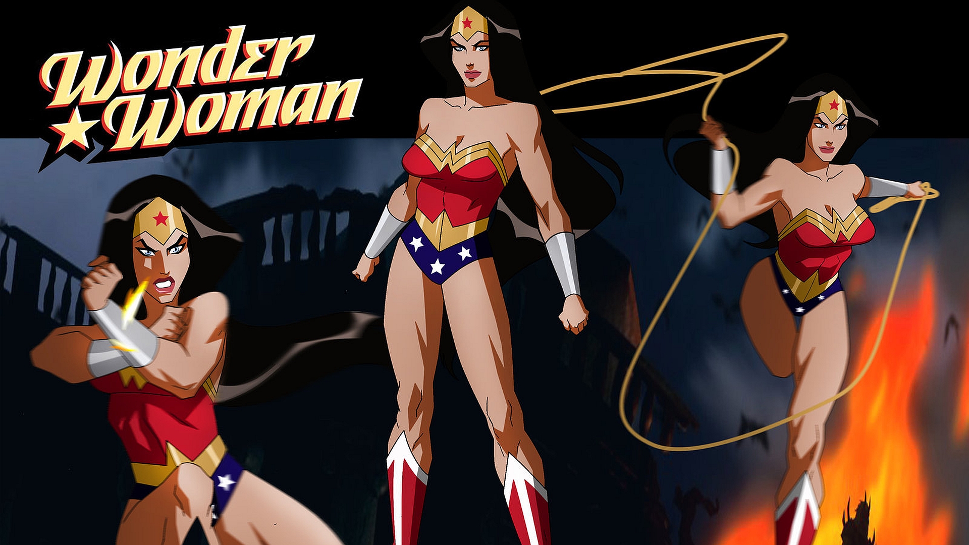 Laden Sie das Comics, Wonderwoman-Bild kostenlos auf Ihren PC-Desktop herunter