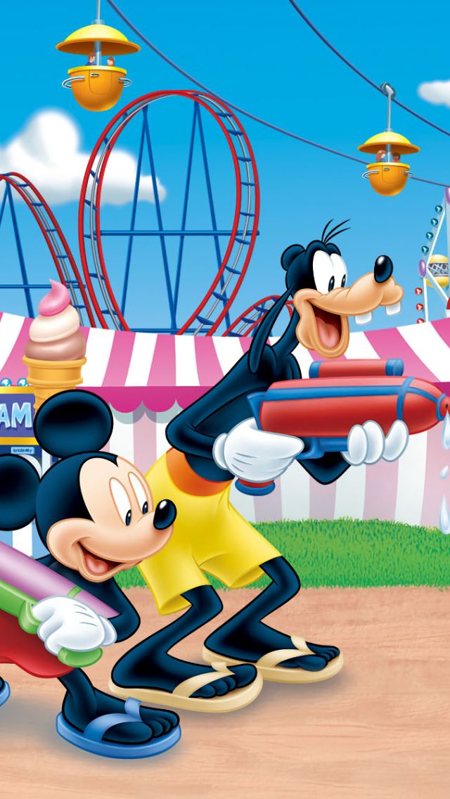 Download mobile wallpaper Movie, Disney, Mickey Mouse, Goofy for free.