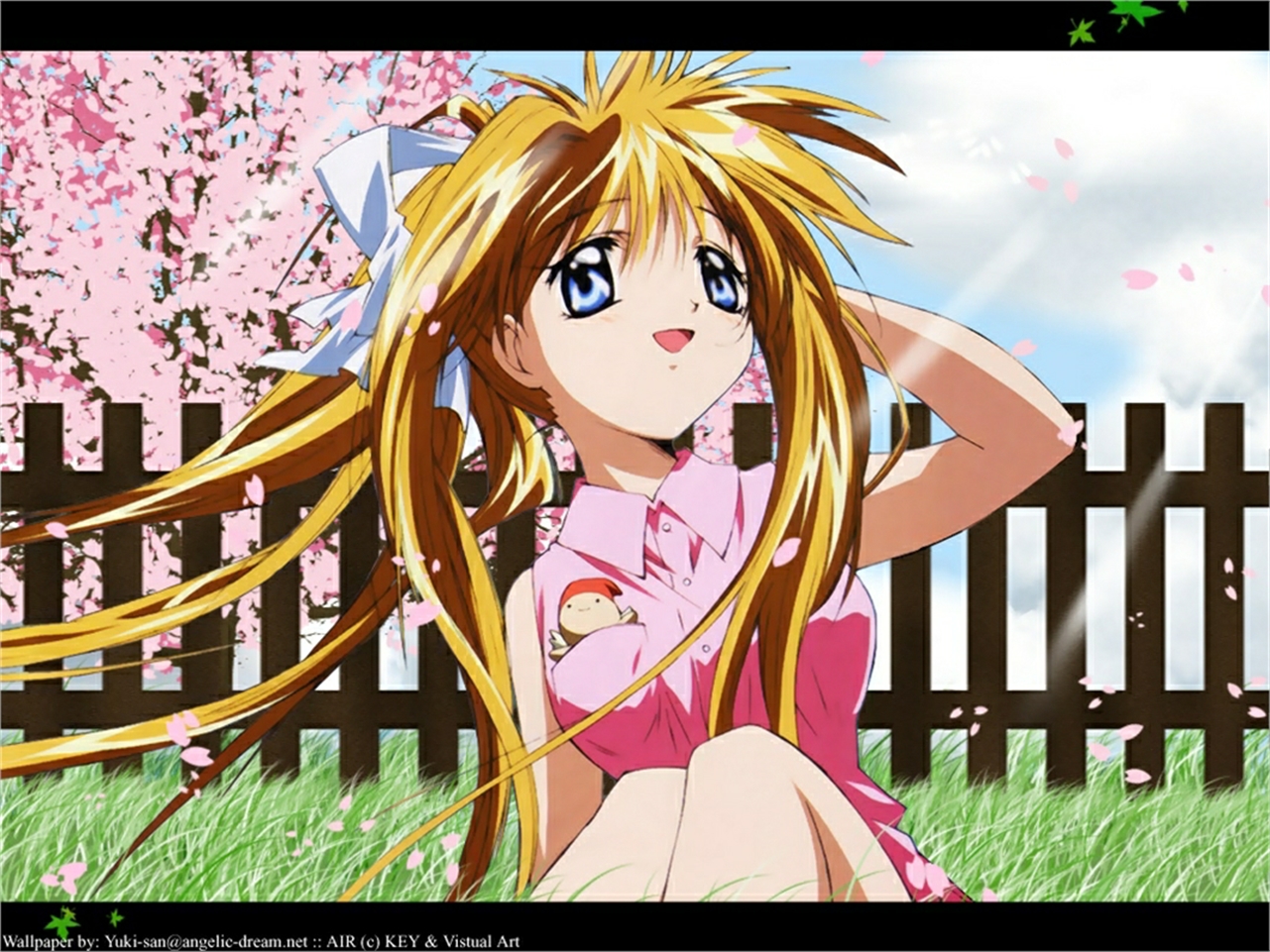 Free download wallpaper Anime, Air, Misuzu Kamio on your PC desktop