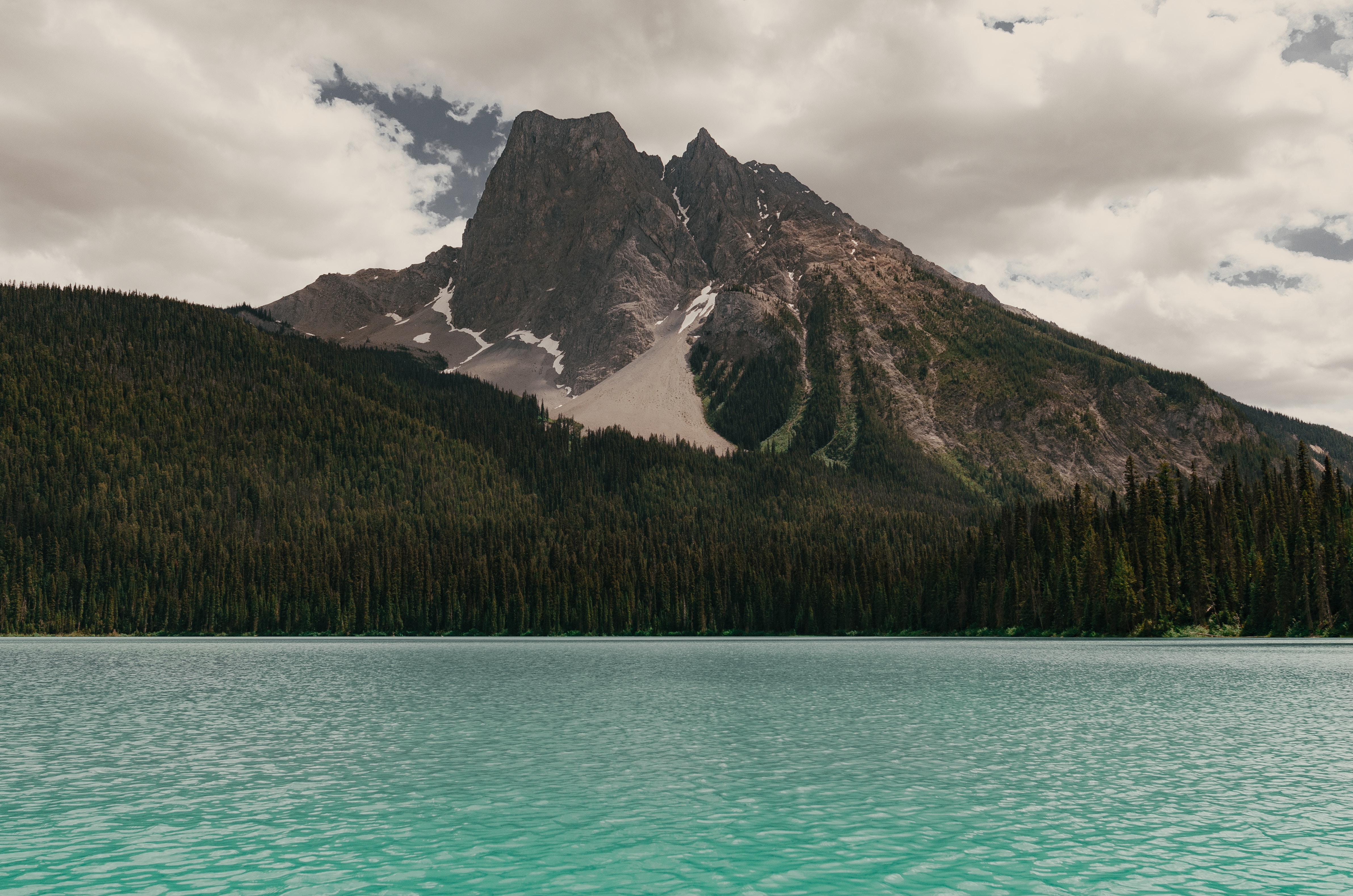 Free download wallpaper Nature, Trees, Mountain, Lake, Clouds, Landscape on your PC desktop