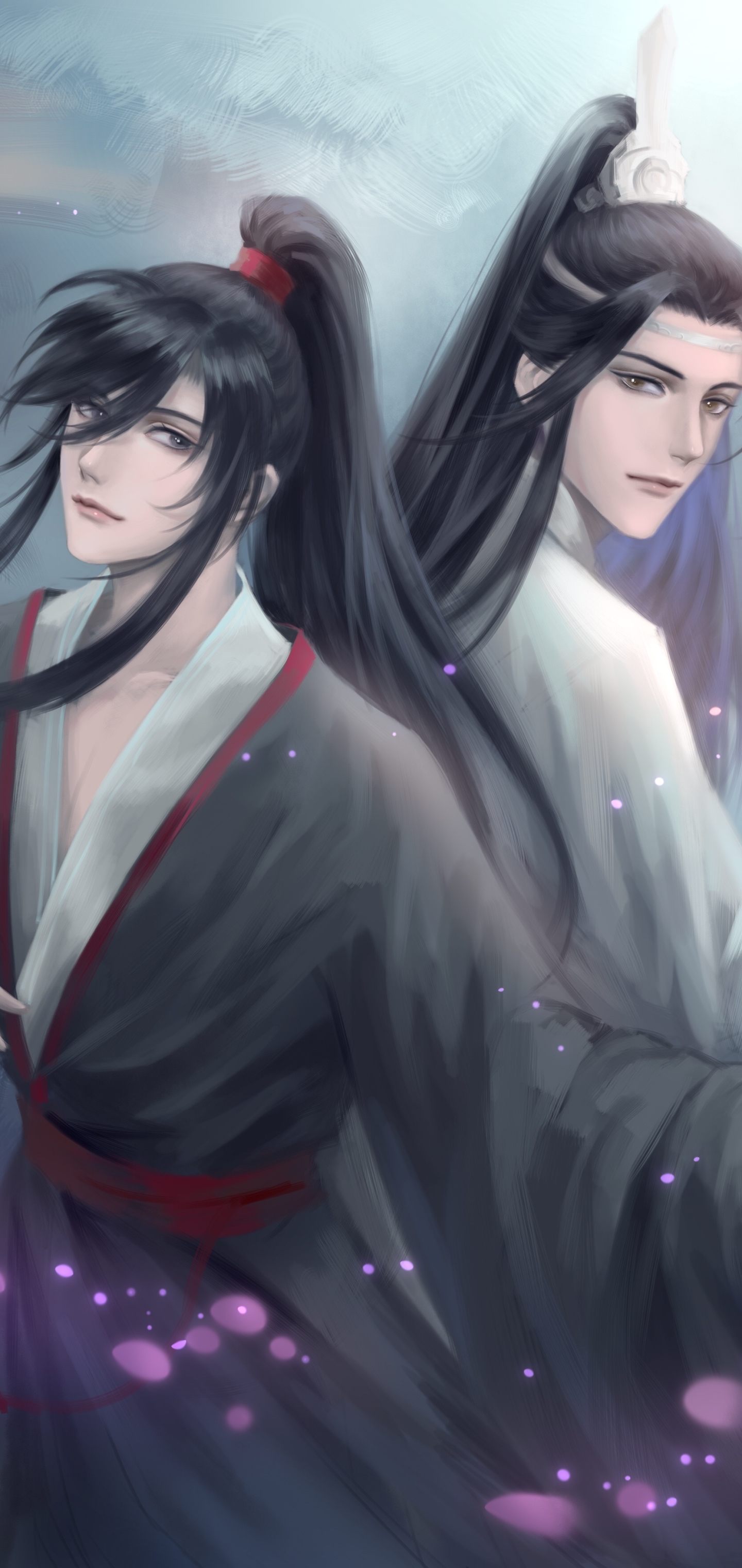 Download mobile wallpaper Anime, Lan Zhan, Wei Ying, Lan Wangji, Wei Wuxian, Mo Dao Zu Shi for free.