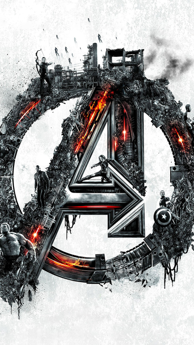 Download mobile wallpaper Hulk, Captain America, Movie, Thor, Black Widow, Hawkeye, The Avengers, Avengers: Age Of Ultron for free.