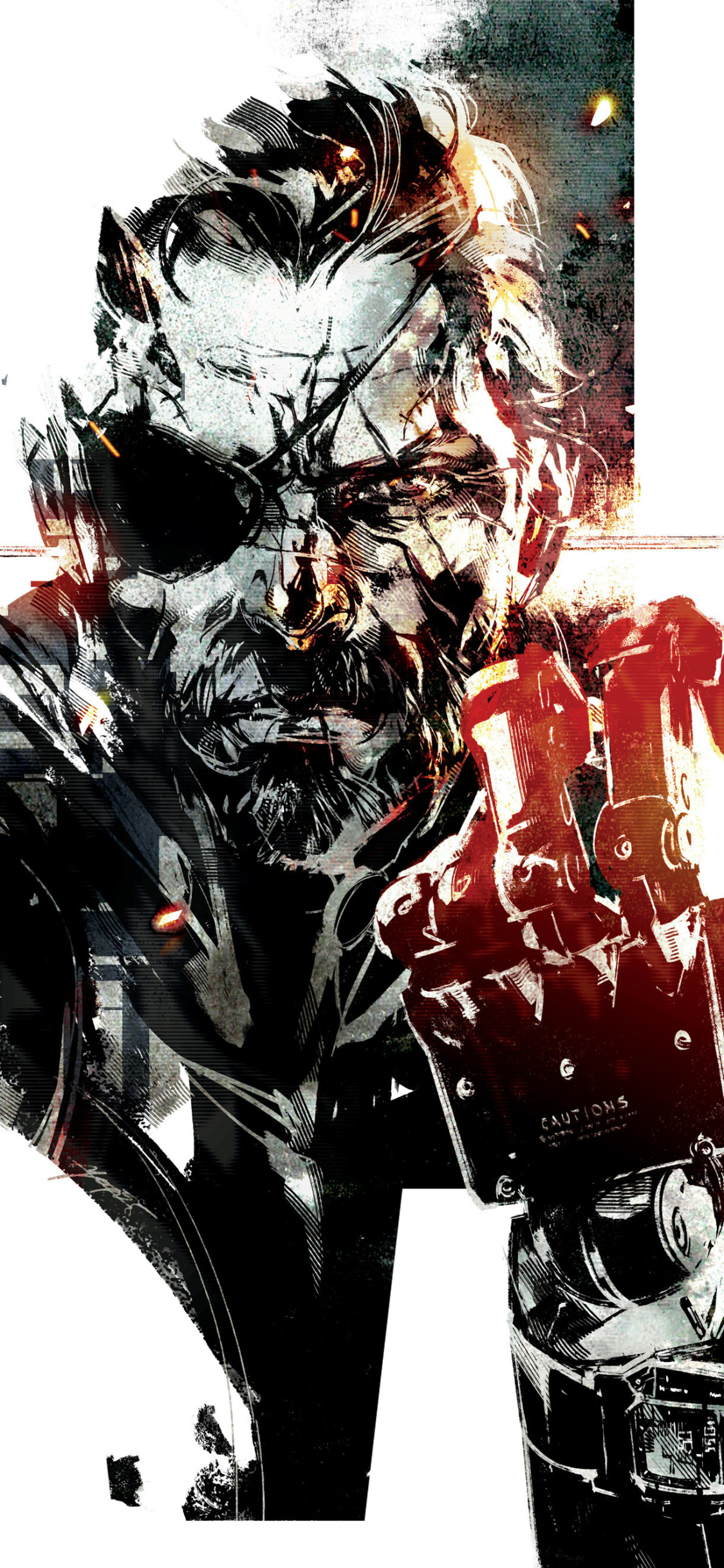 Handy-Wallpaper Computerspiele, Metal Gear Solid, Solides Metallgetriebe, Metal Gear Solid V: The Phantom Pain, Giftschlange kostenlos herunterladen.