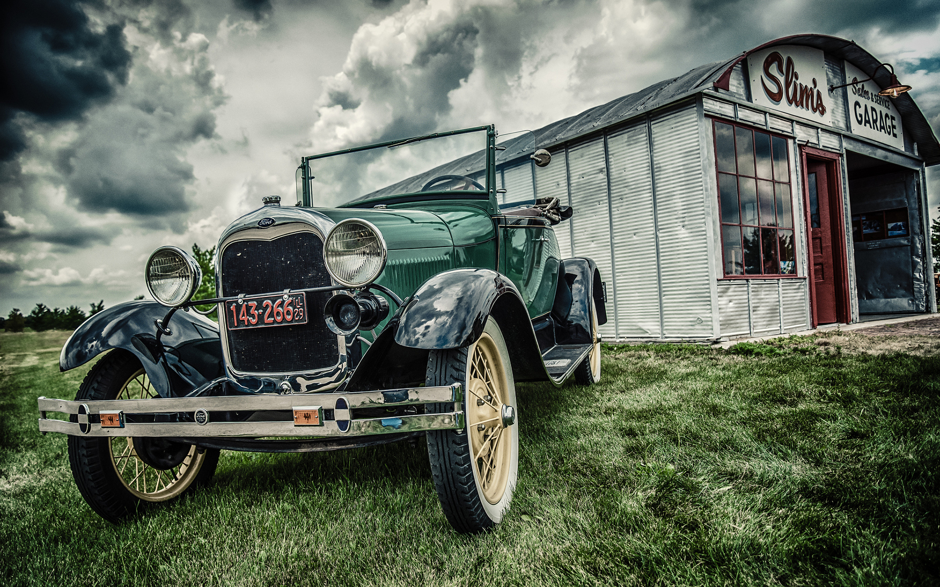313442 baixar imagens veículos, ford conversível 1929, carro antigo, vau - papéis de parede e protetores de tela gratuitamente