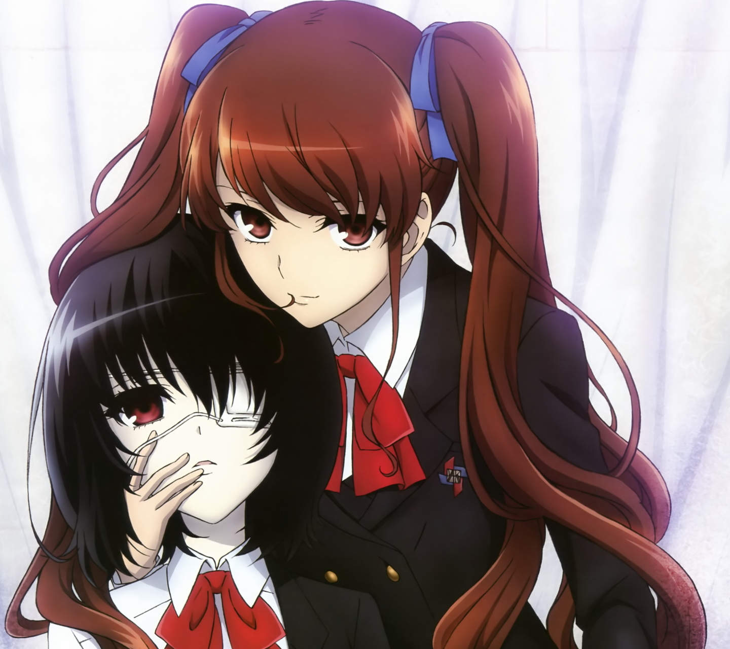 Free download wallpaper Anime, Another, Another (Anime), Mei Misaki, Izumi Akazawa on your PC desktop