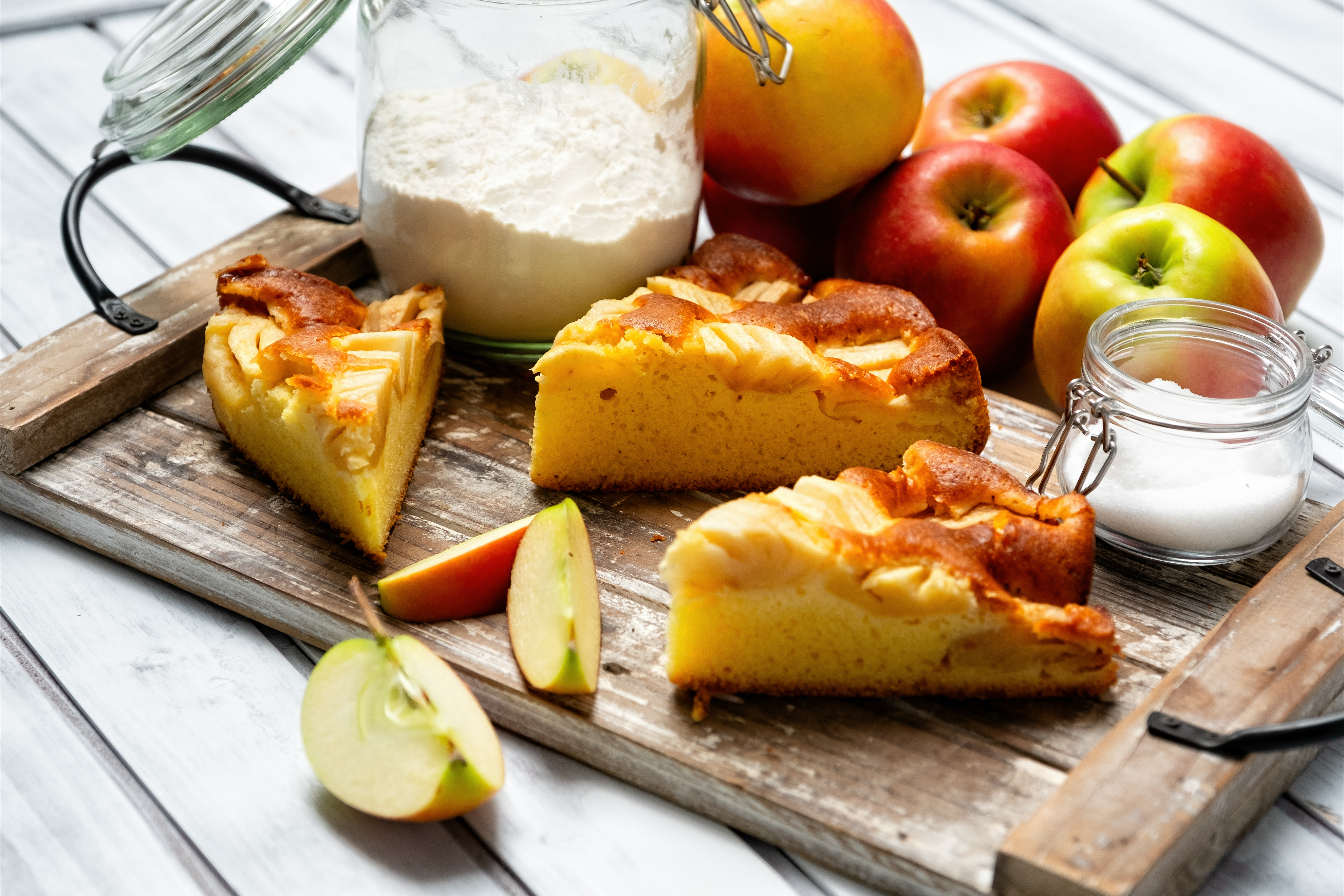 Laden Sie das Kuchen, Frucht, Apfel, Backen, Nahrungsmittel, Stillleben-Bild kostenlos auf Ihren PC-Desktop herunter