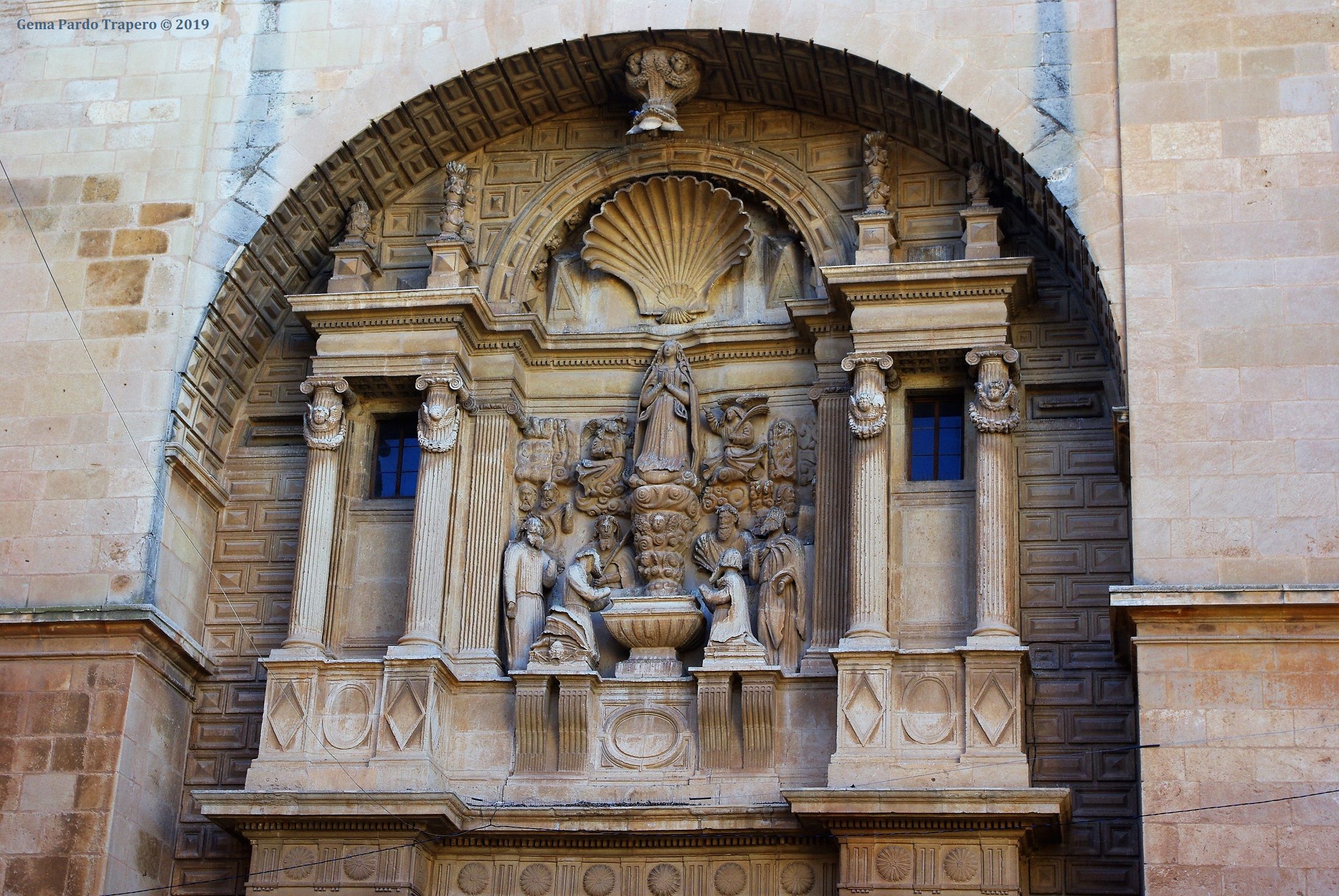 Laden Sie das Skulptur, Kirche, Spanien, Menschengemacht, Albacete-Bild kostenlos auf Ihren PC-Desktop herunter