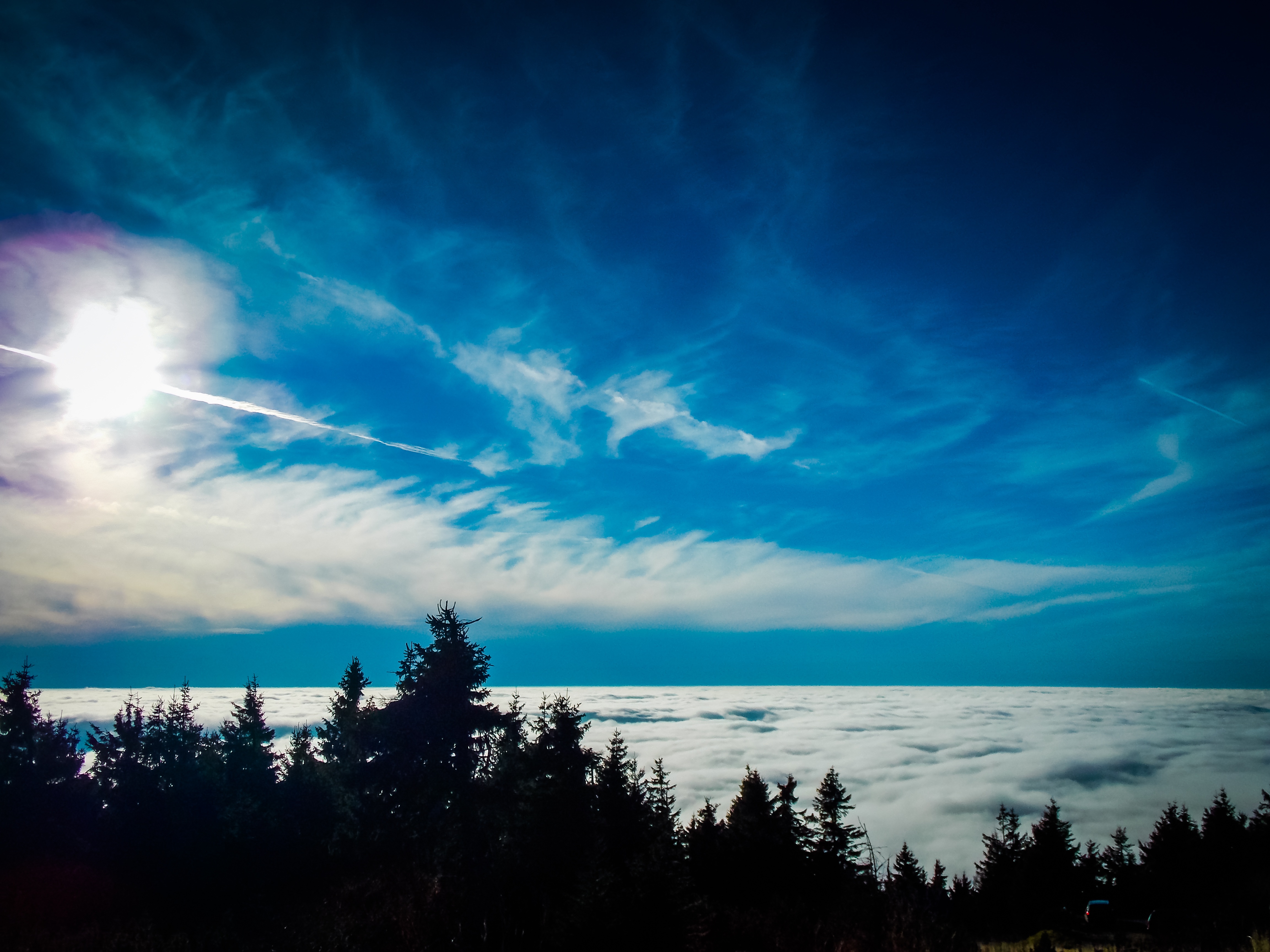 Descarga gratis la imagen Naturaleza, Cielo, Nubes, Árboles en el escritorio de tu PC