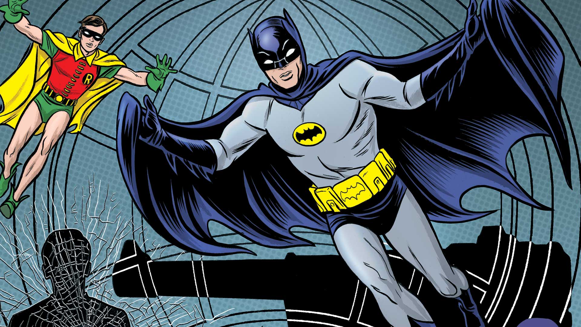 379905壁紙のダウンロード漫画, バットマン'66, バットマン, ロビン（dcコミックス）-スクリーンセーバーと写真を無料で
