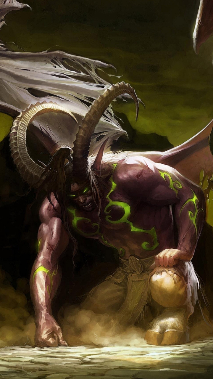 Descarga gratuita de fondo de pantalla para móvil de Warcraft, Demonio, Videojuego, World Of Warcraft, Illidan Tempestira.
