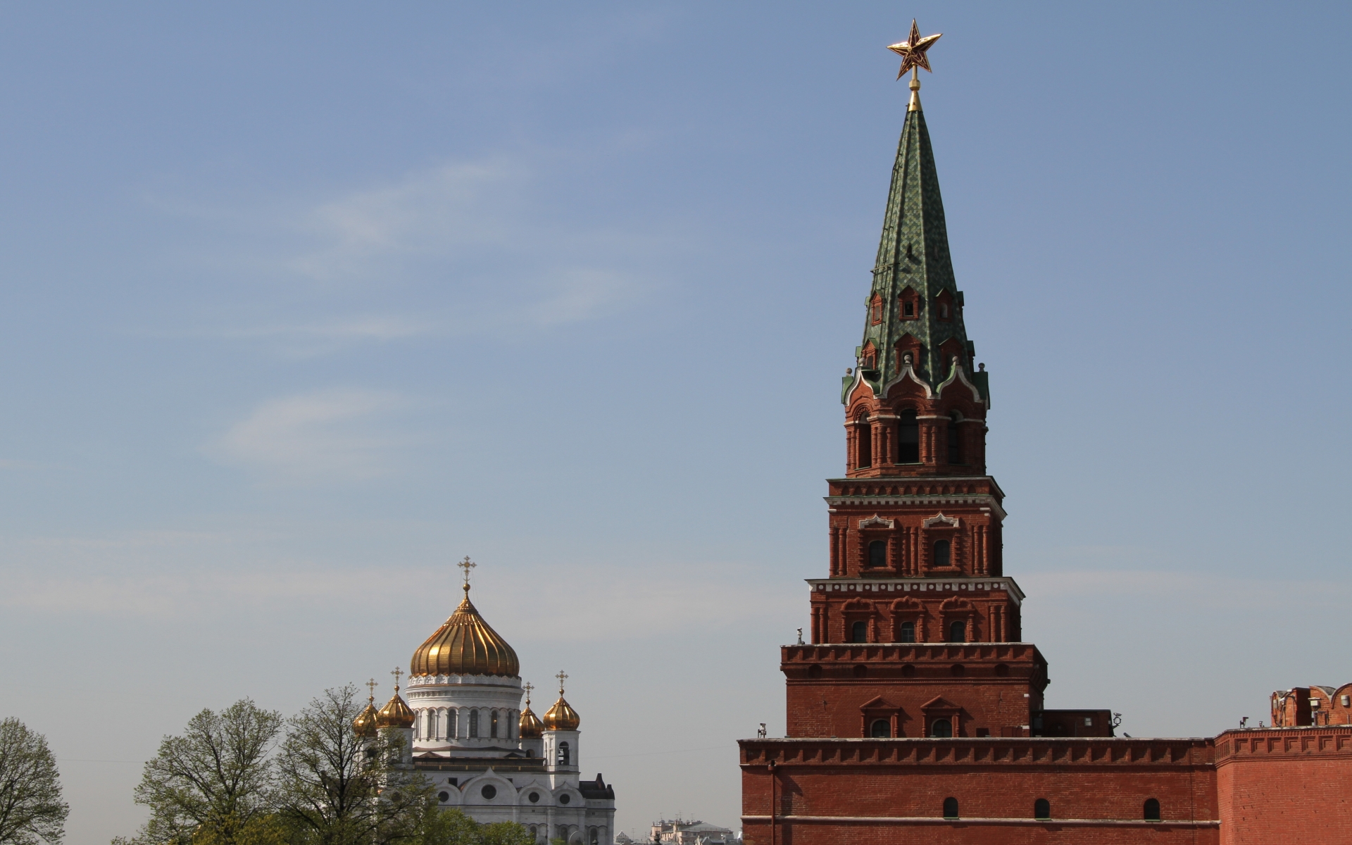 335263 Fonds d'écran et Cathédrale Du Christ Sauveur De Moscou images sur le bureau. Téléchargez les économiseurs d'écran  sur PC gratuitement
