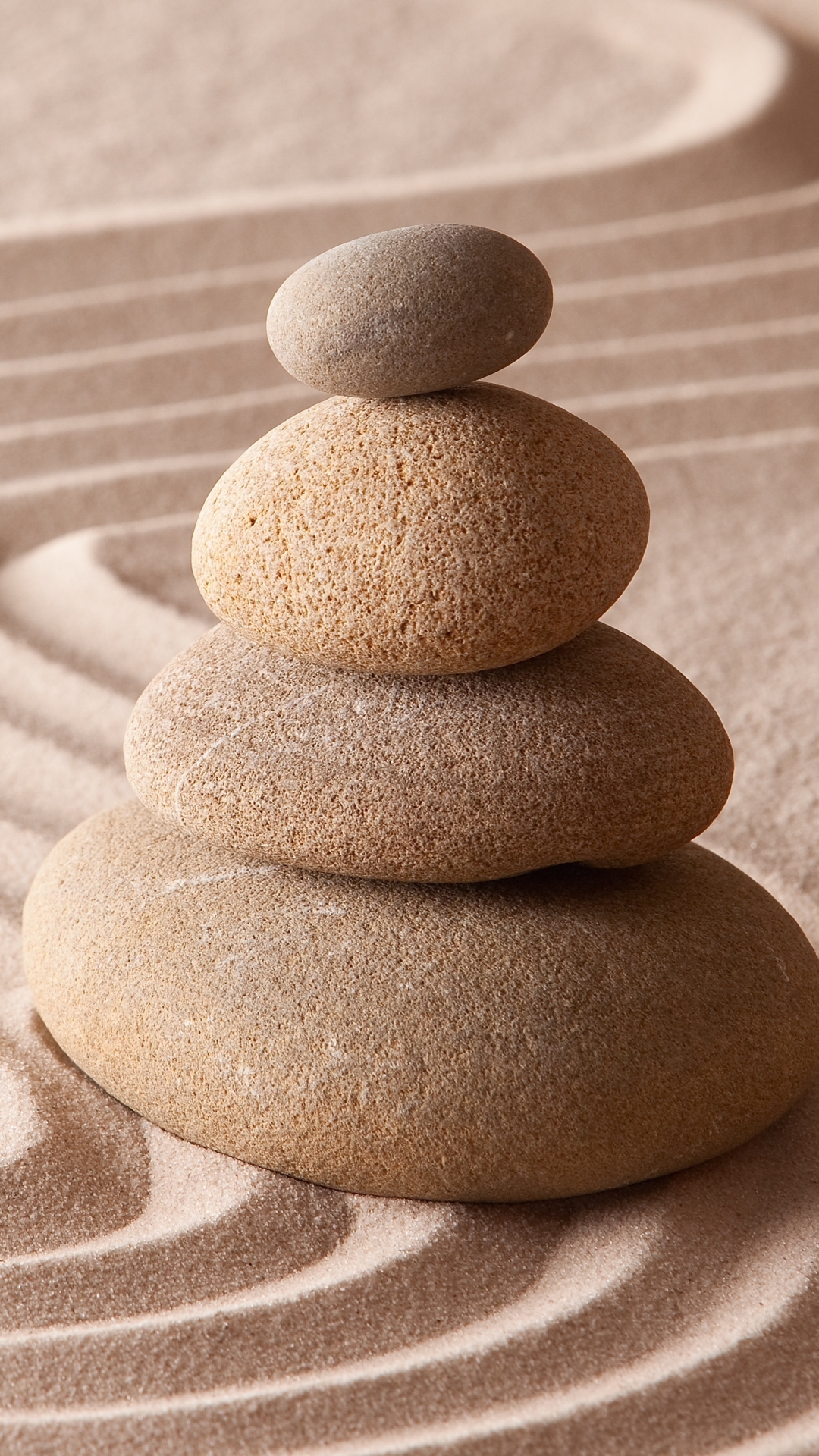 Download mobile wallpaper Sand, Earth, Stone, Zen for free.