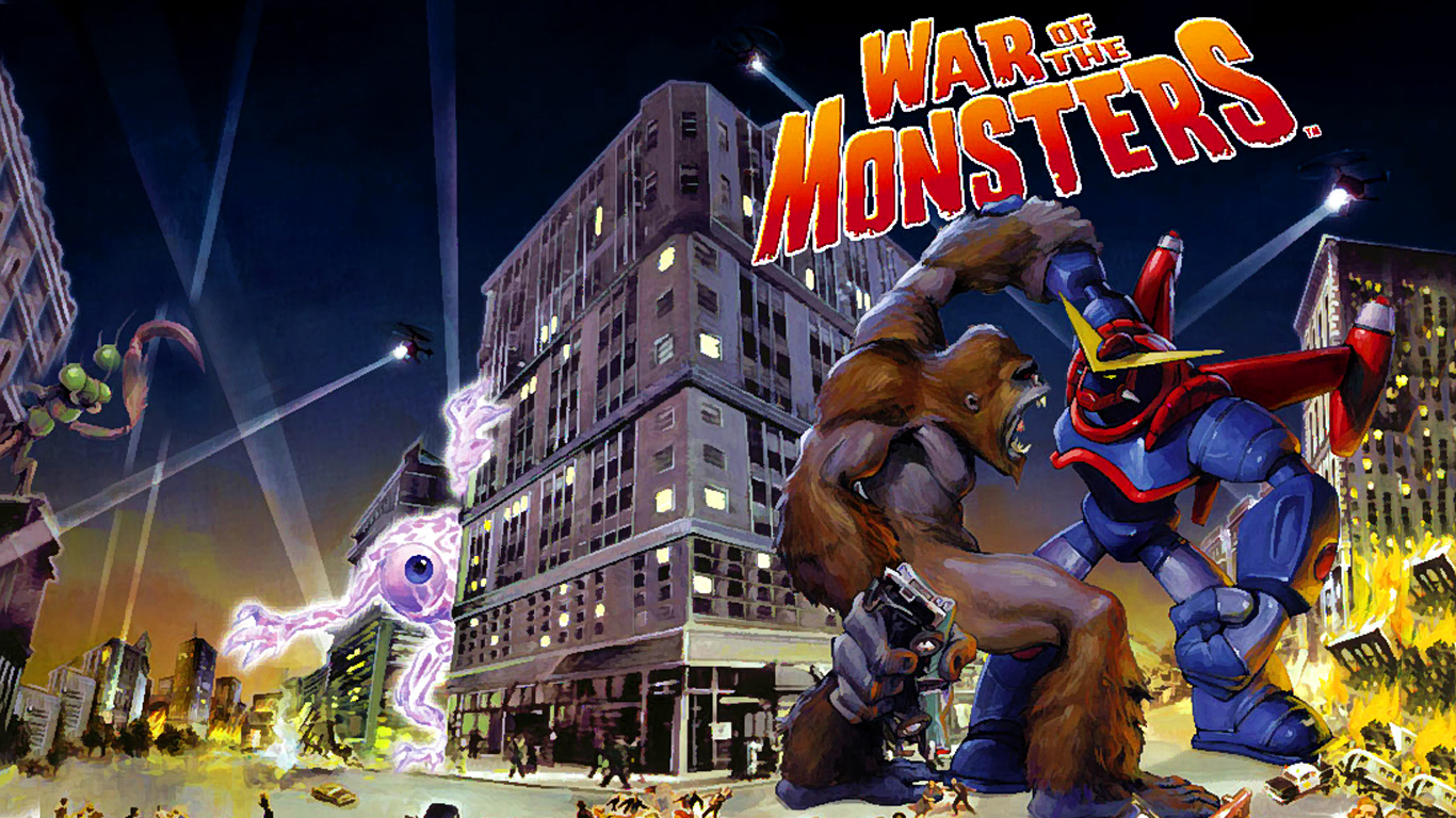 Laden Sie War Of The Monsters HD-Desktop-Hintergründe herunter