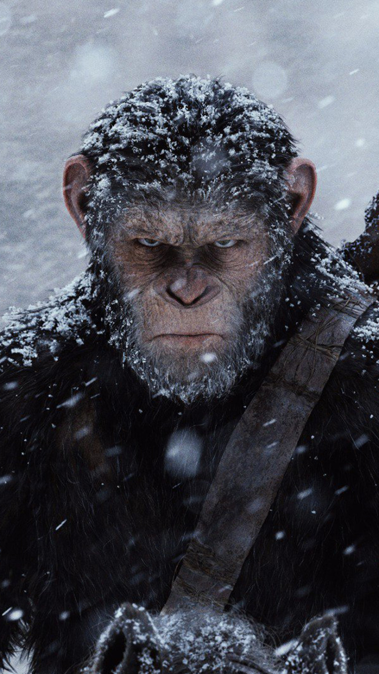 movie, war for the planet of the apes Phone Background