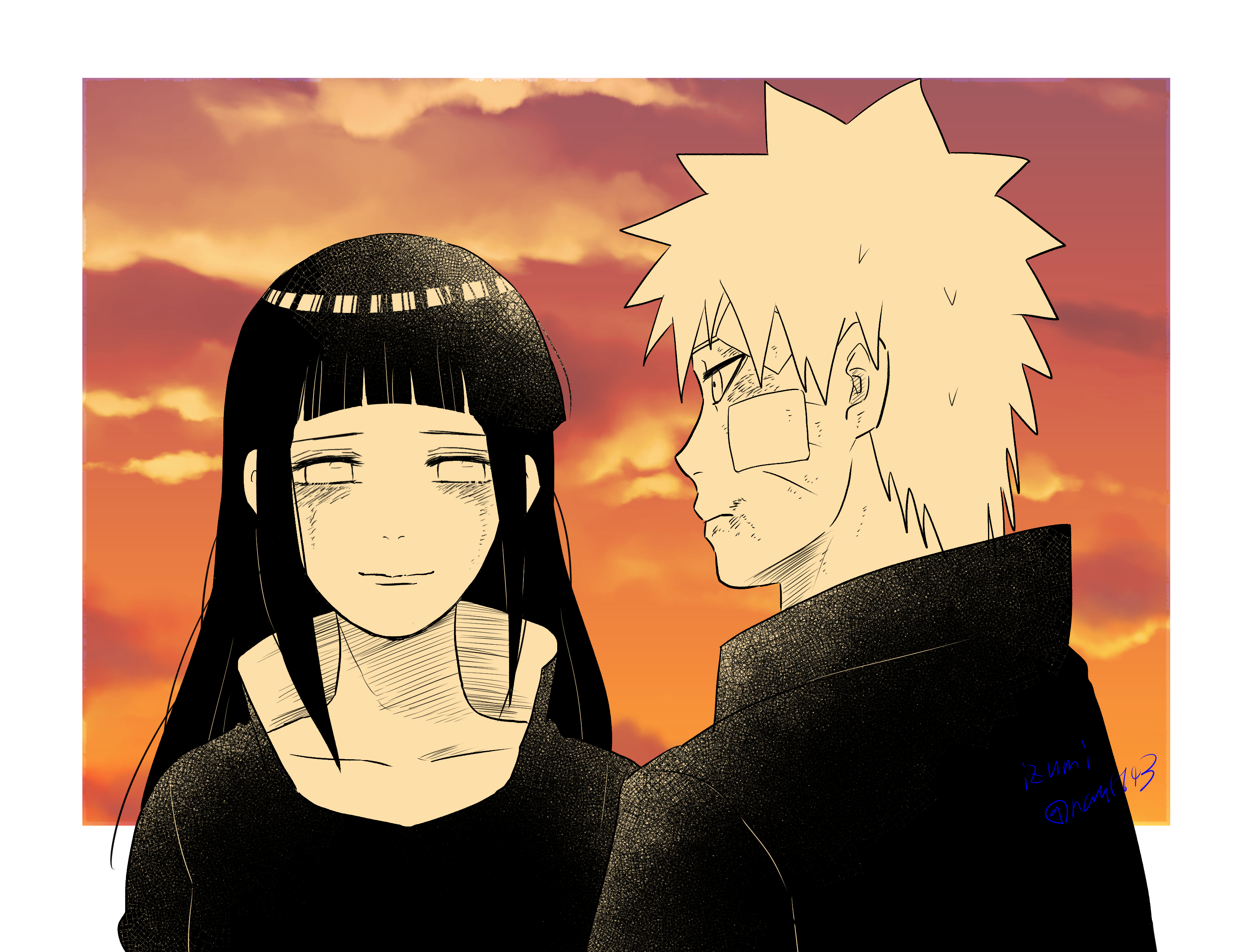 Baixar papel de parede para celular de Anime, Naruto, Hinata Hyuuga, Naruto Uzumaki gratuito.