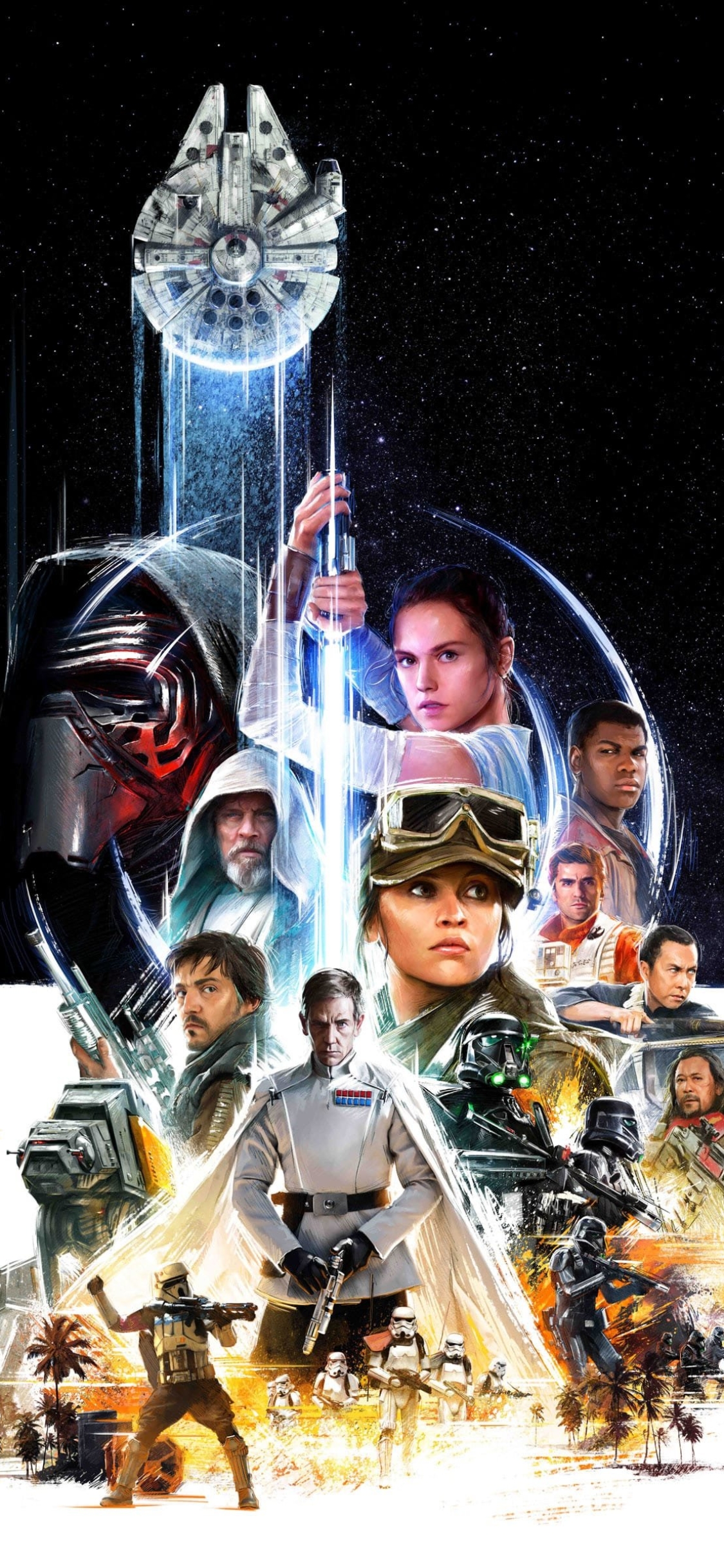 Meilleurs fonds d'écran Star Wars Épisode Vii : Le Réveil De La Force pour l'écran du téléphone