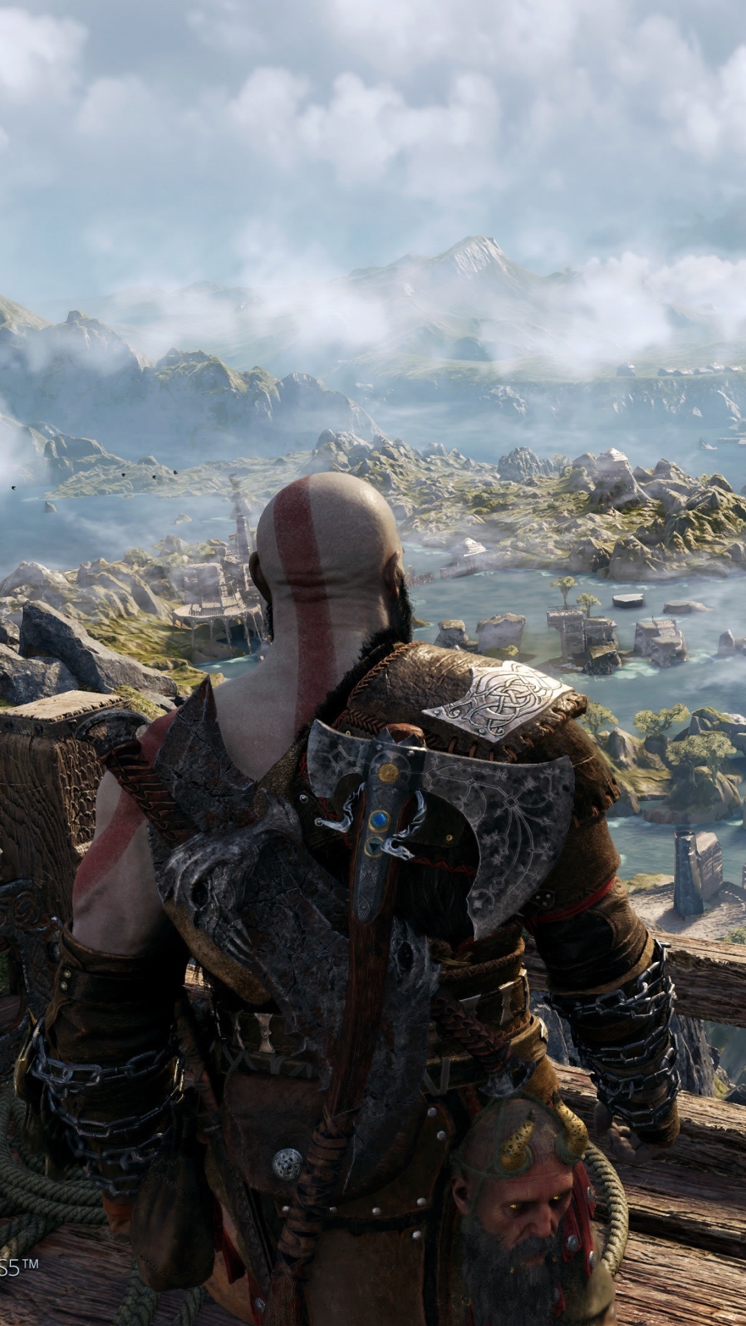 Téléchargez des papiers peints mobile Jeux Vidéo, Kratos (Dieu De La Guerre), God Of War: Ragnarök gratuitement.
