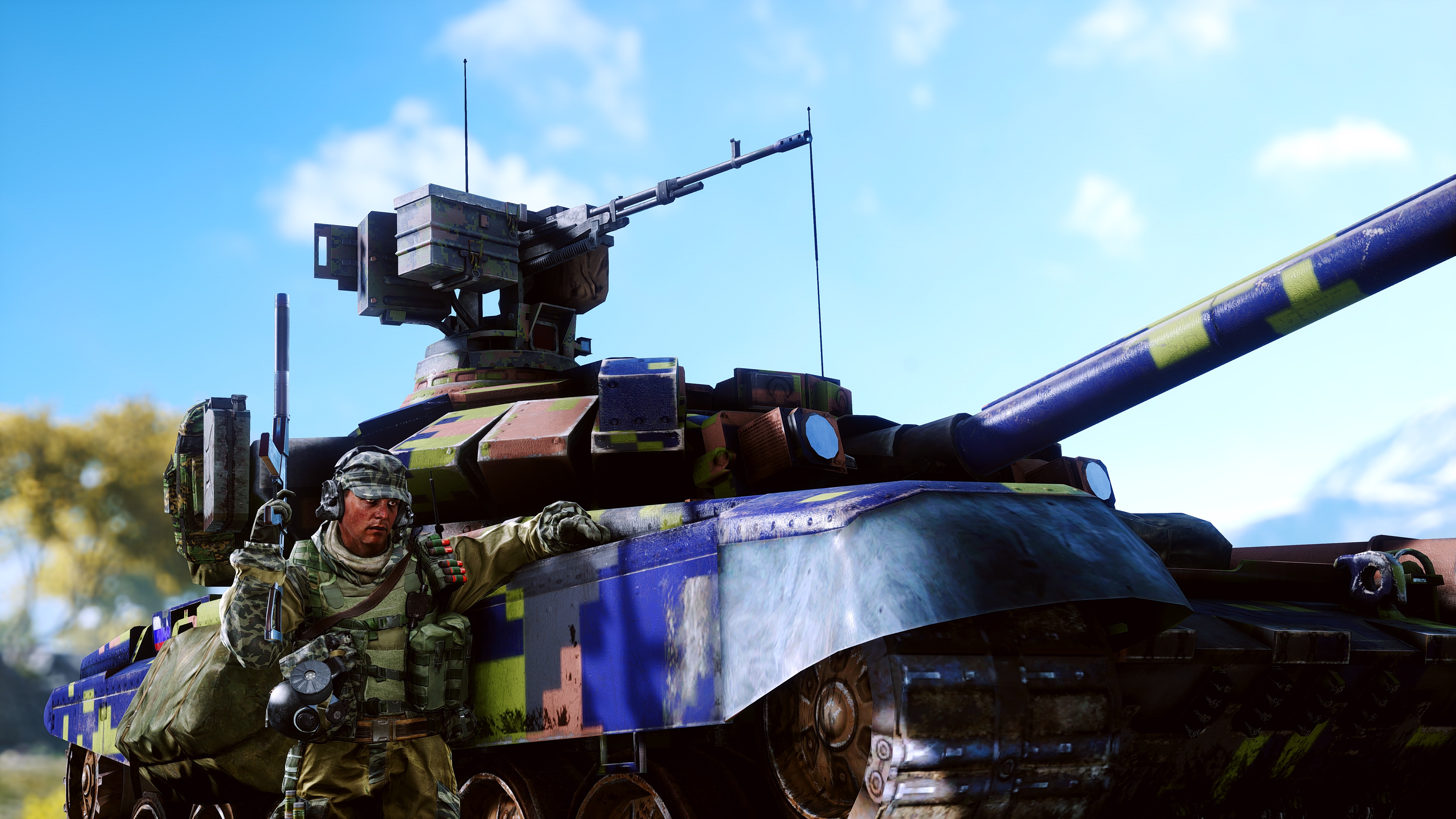 Descarga gratuita de fondo de pantalla para móvil de Arma, Campo De Batalla, Soldado, Tanque, Videojuego, Battlefield 4.