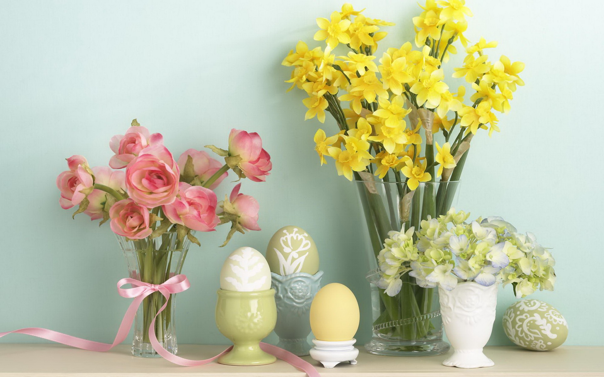 Download mobile wallpaper Easter, Still Life, Flower, Photography for free.