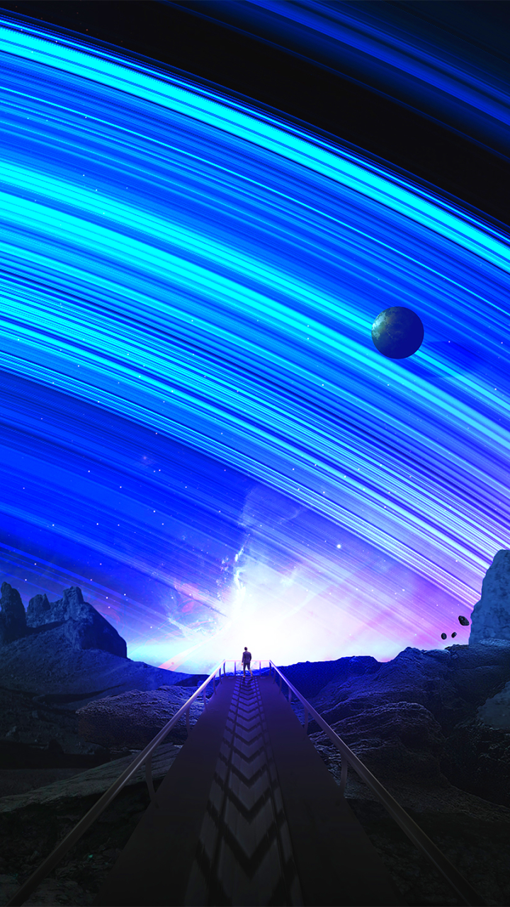 Handy-Wallpaper Landschaft, Planet, Science Fiction kostenlos herunterladen.