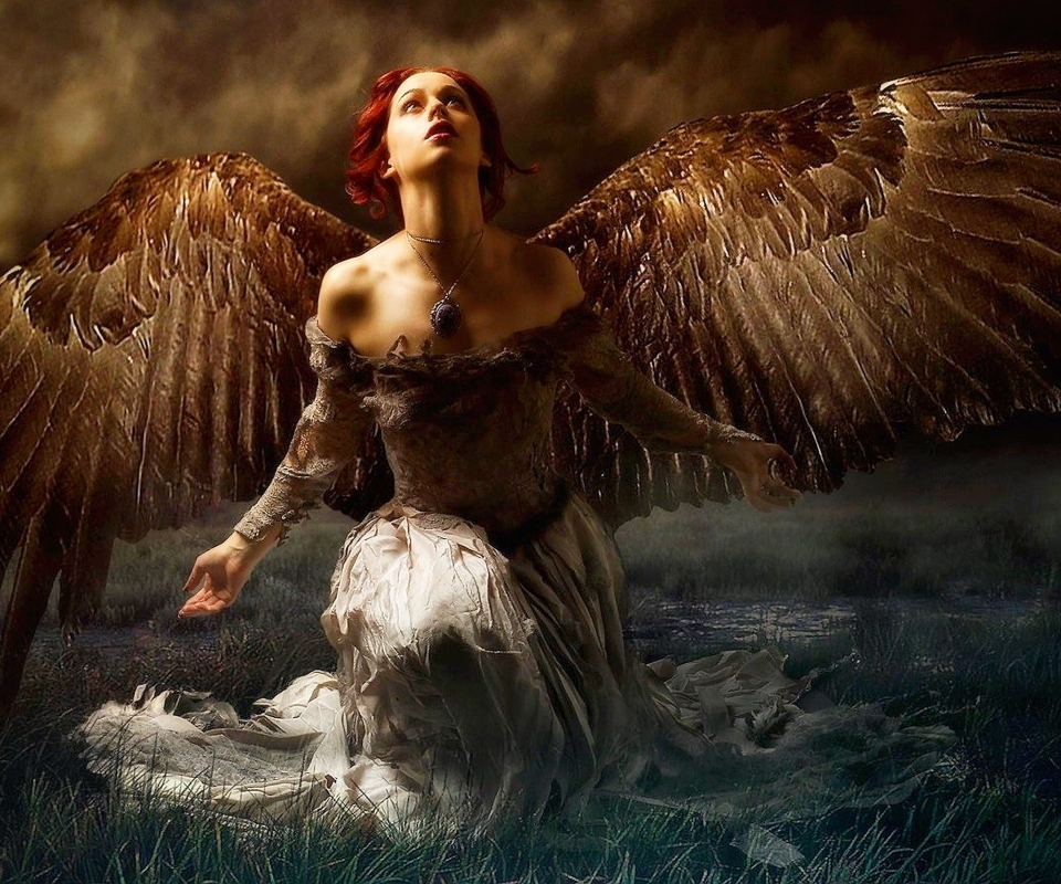 Free download wallpaper Fantasy, Angel on your PC desktop