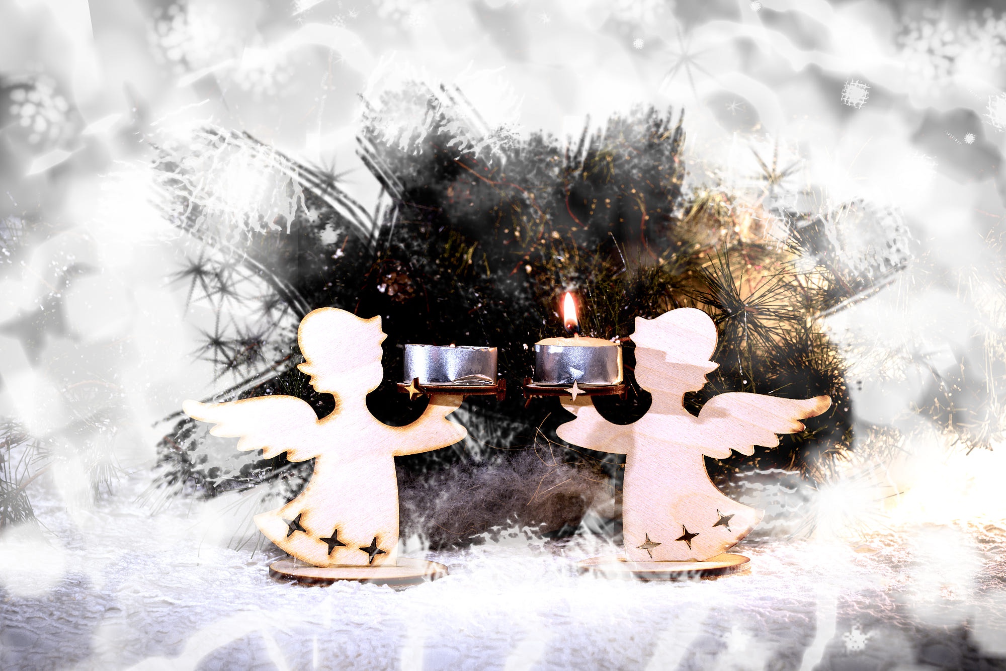 Laden Sie das Feiertage, Engel, Weihnachten, Weihnachtsschmuck, Kerze, Figur-Bild kostenlos auf Ihren PC-Desktop herunter