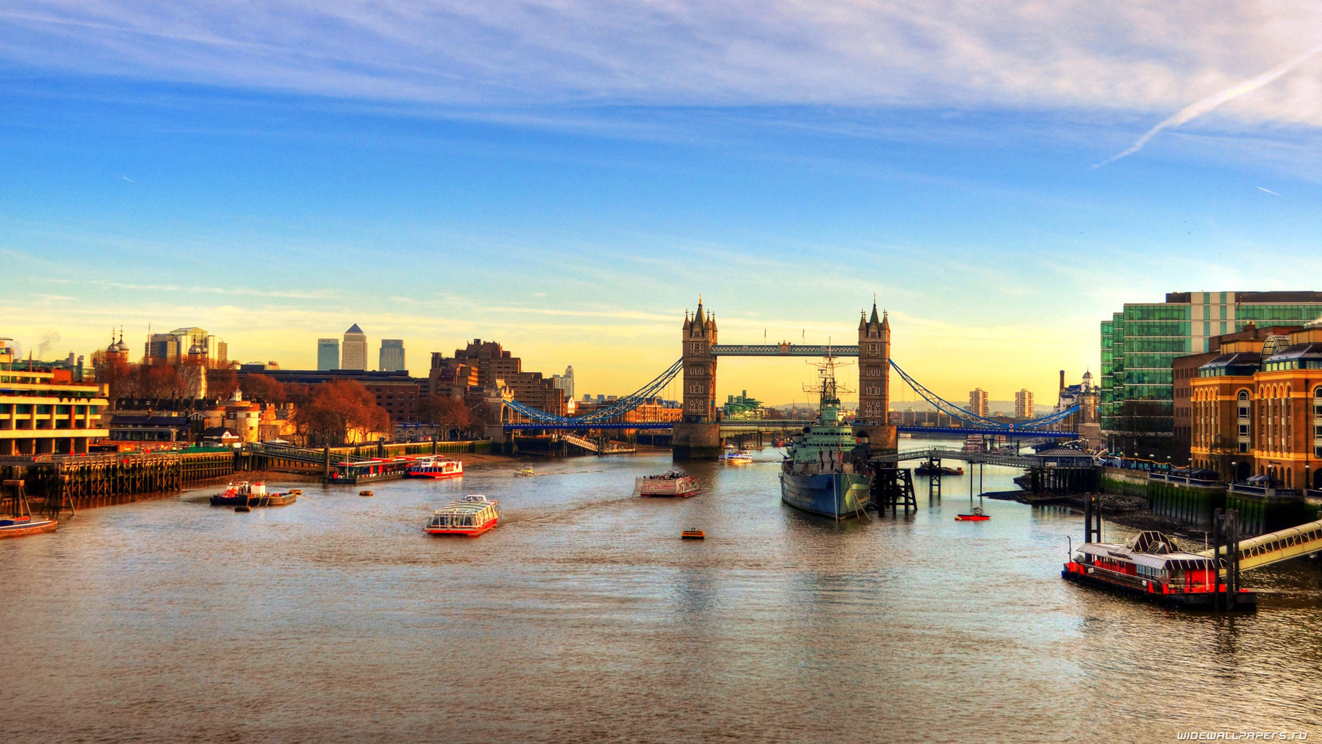 Laden Sie das London, Tower Bridge, Brücken, Menschengemacht-Bild kostenlos auf Ihren PC-Desktop herunter