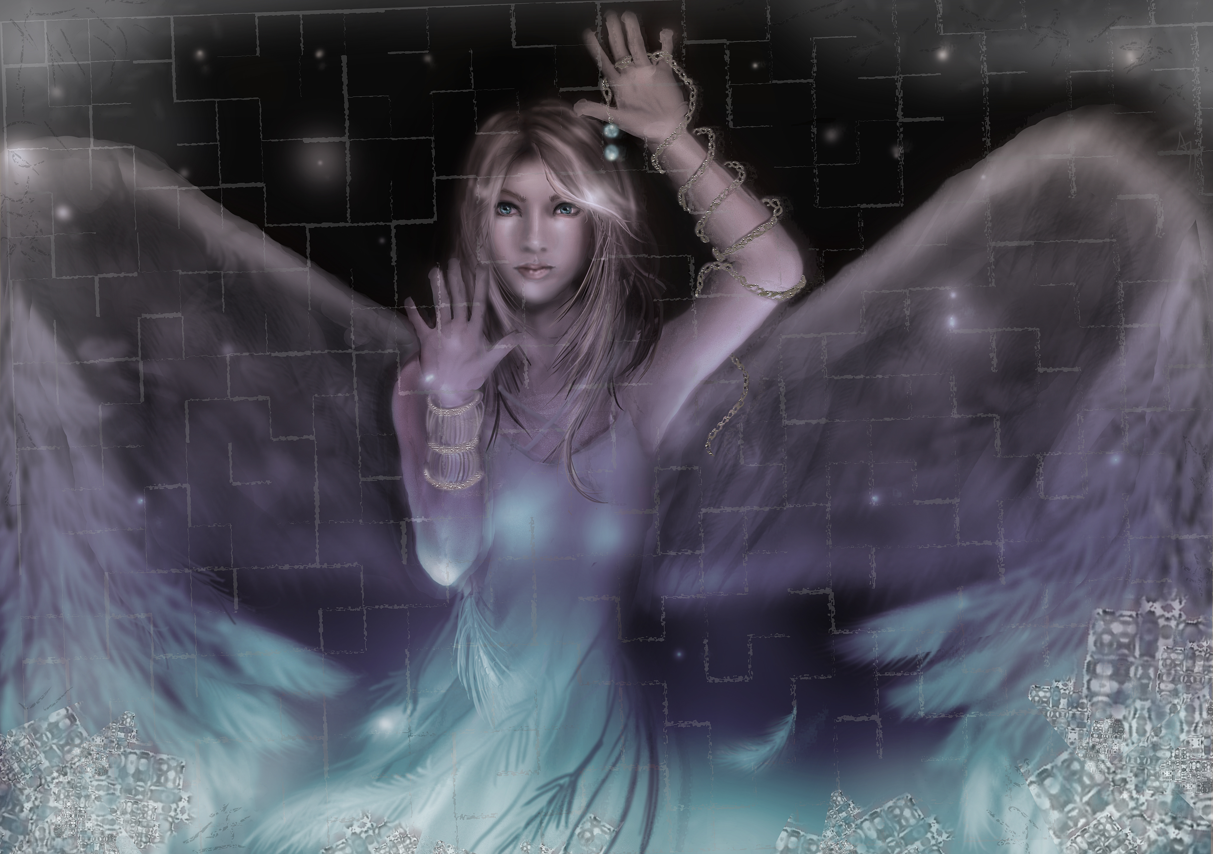 Free download wallpaper Fantasy, Angel on your PC desktop